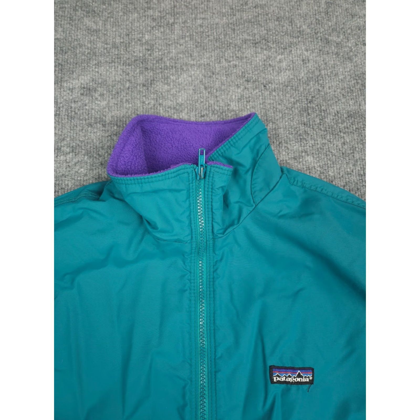 Patagonia VINTAGE Patagonia Jacket Women's 8 Green Fleece Lined Made USA Full Zip Size M / US 6-8 / IT 42-44 - 3 Thumbnail