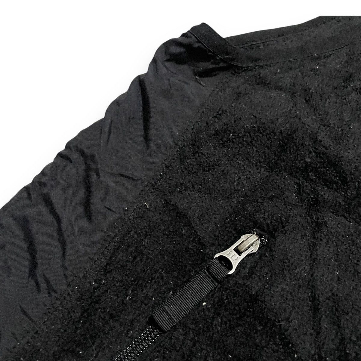 Gap Vintage All Black Fleece Gap Tactical Vest Size US L / EU 52-54 / 3 - 3 Thumbnail