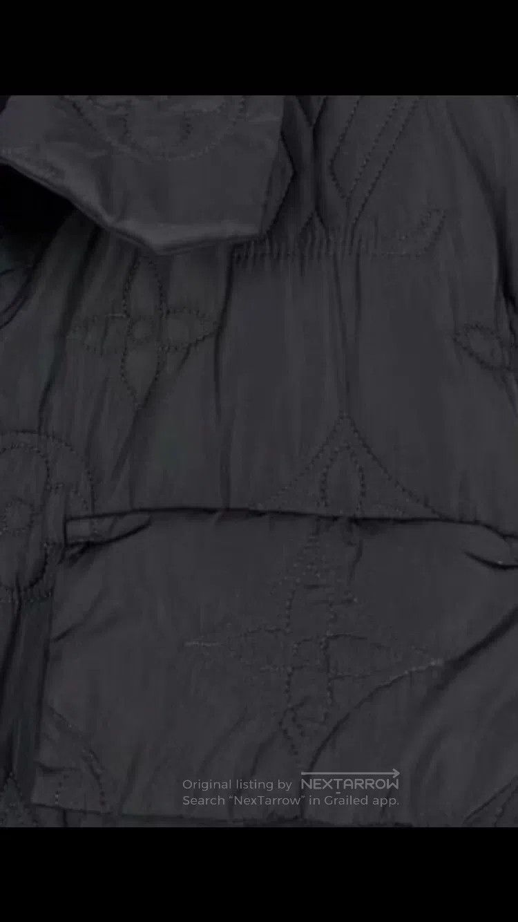 Louis Vuitton Louis Vuitton Black Embossed Corset Cotton Jacket Size US L / EU 52-54 / 3 - 7 Thumbnail