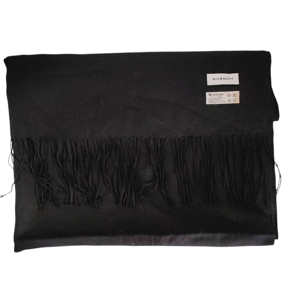 Givenchy Givenchy Givenchy Cashmere Fringe Scarf Textile Scarf DUTY FREE for USA Size ONE SIZE - 1 Thumbnail