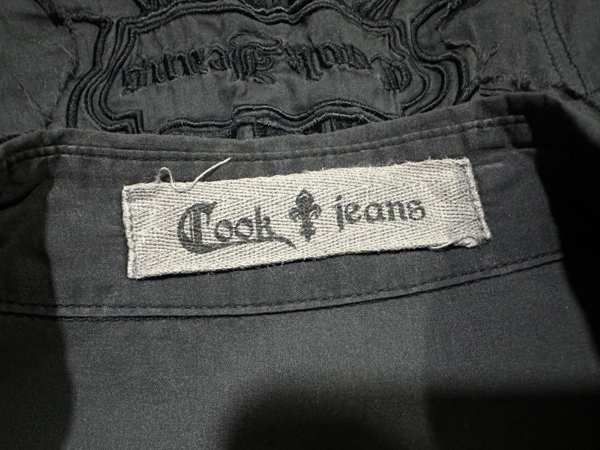 Japanese Brand 🔥Y2K Vintage Cook Jeans Fleur Shirt Black Goth Punk Size US S / EU 44-46 / 1 - 9 Thumbnail