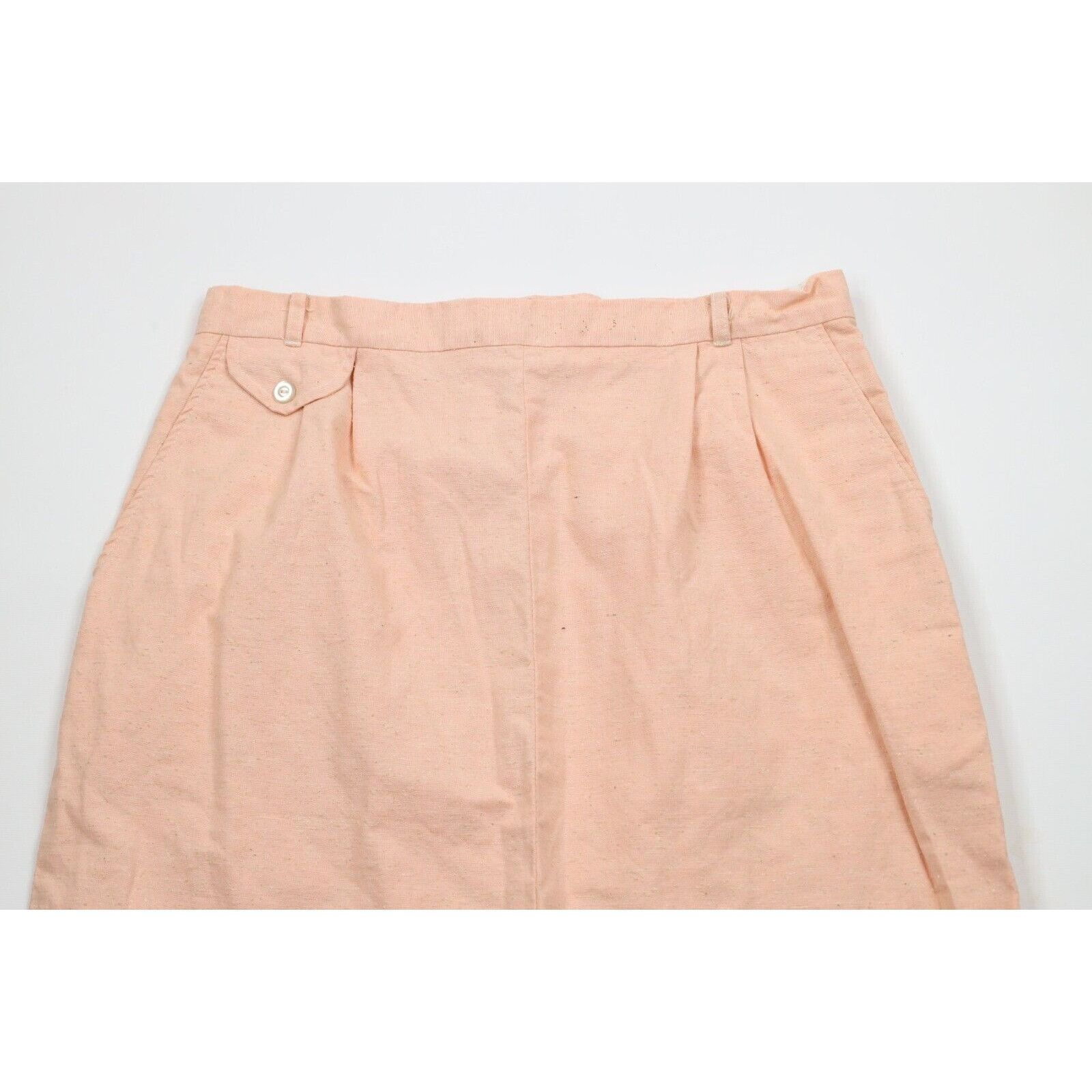 Vintage Vintage 70s Streetwear Textured Silk Skirt Atomic Fleck Size 40" / US 18 - 2 Thumbnail