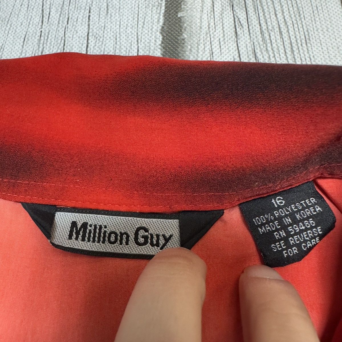 Vintage Vintage Million Guy shirt Size US S / EU 44-46 / 1 - 4 Thumbnail