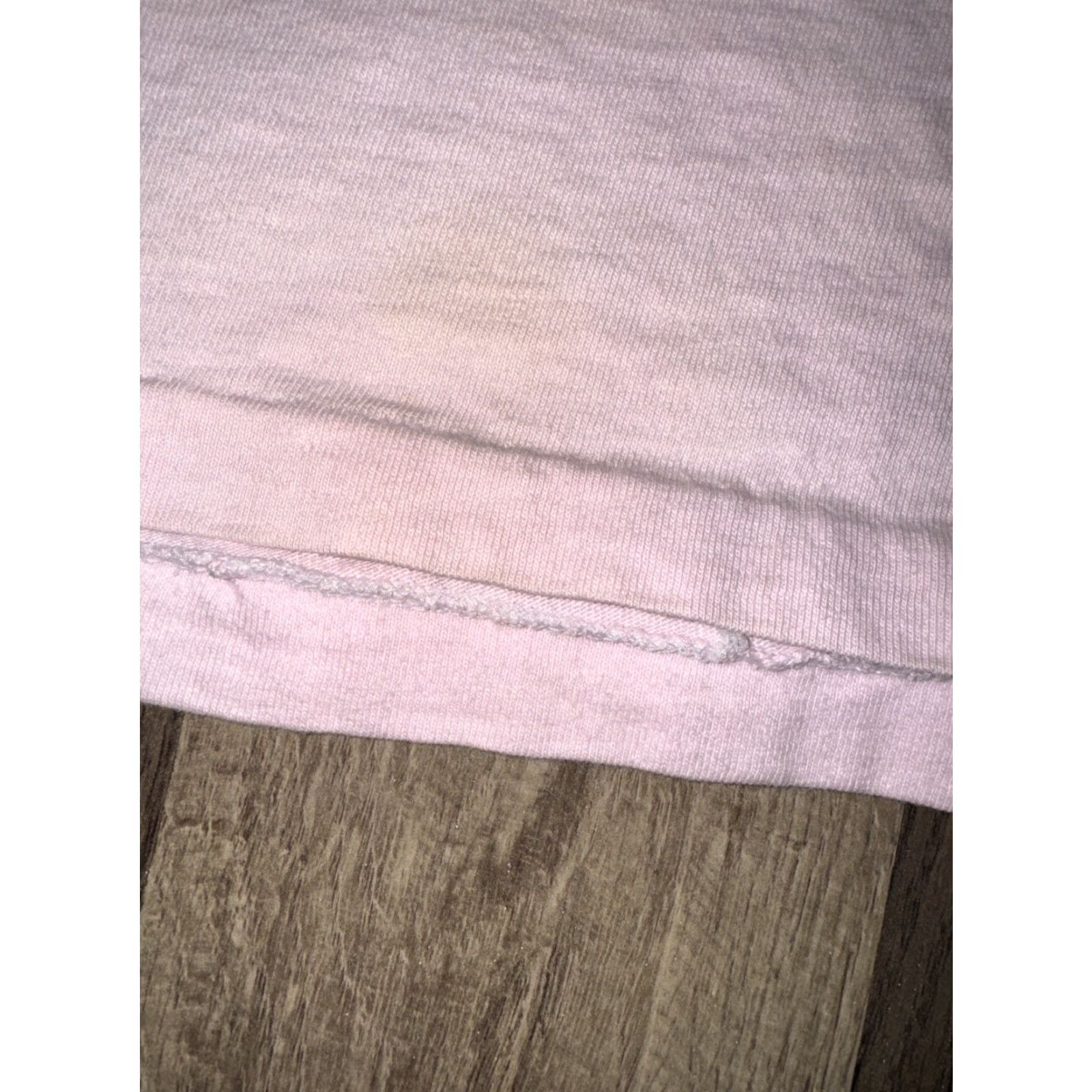 Hanes VINTAGE Hanes Beefy T-Shirt Stitch USA Pink Large Size US L / EU 52-54 / 3 - 3 Thumbnail