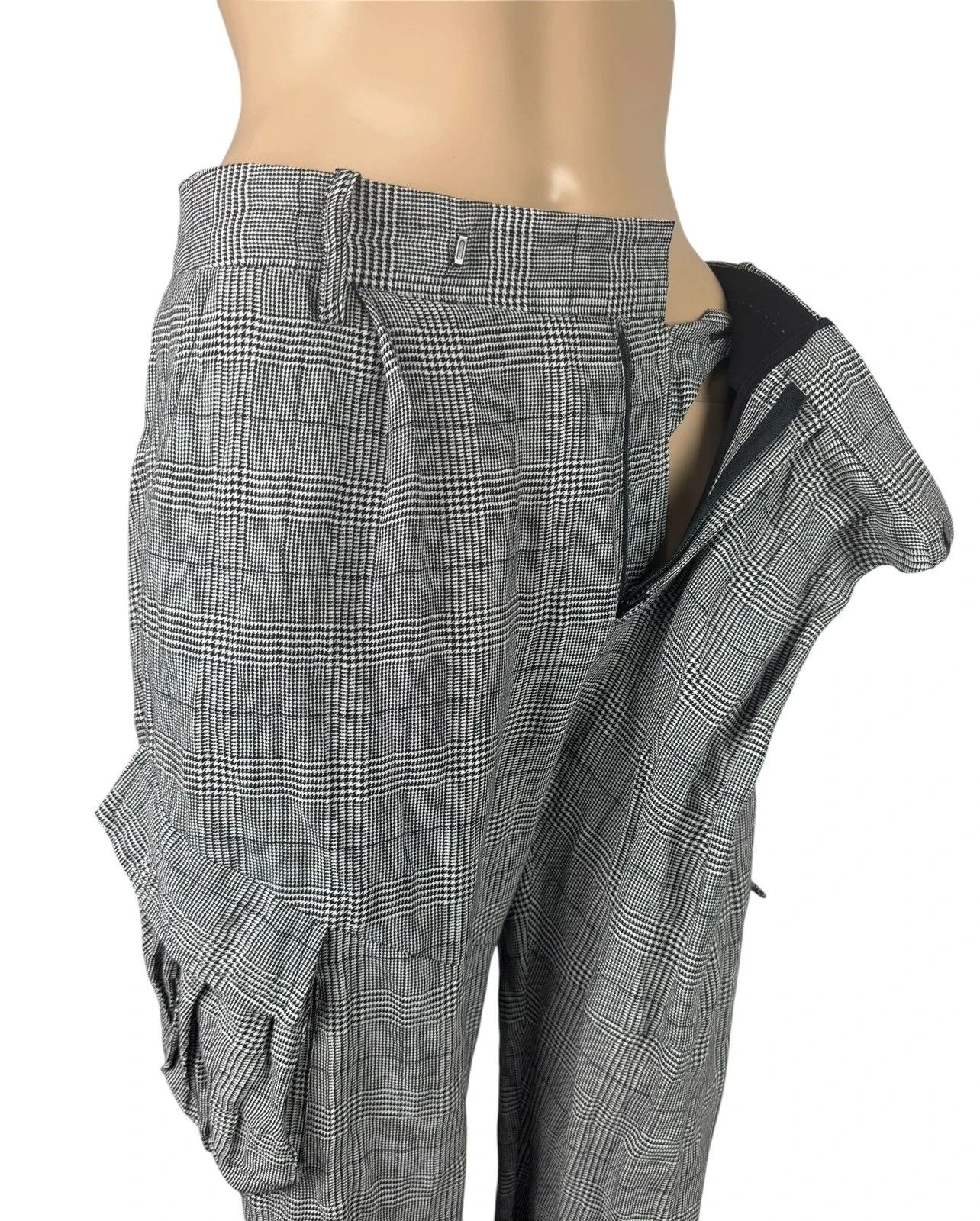 A.F. Vandevorst A. F. Vandervorst Plaid Pants Cargo size 38 Size 27" / US 4 / IT 40 - 12 Thumbnail
