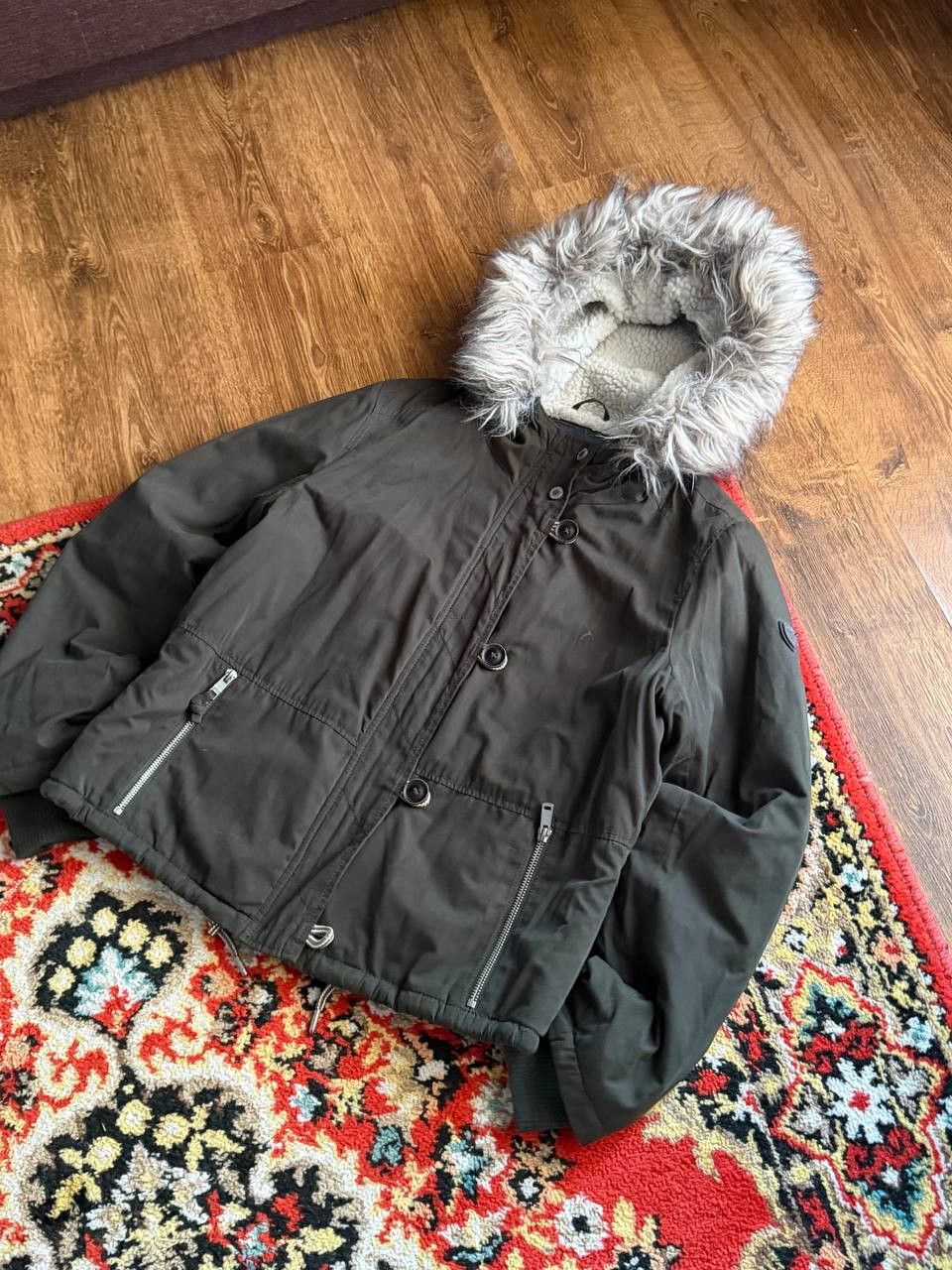 Japanese Brand Avant-Garde Hysteric Glamour Style Fur 00's Jacket Y2K Size US S / EU 44-46 / 1 - 2 Thumbnail