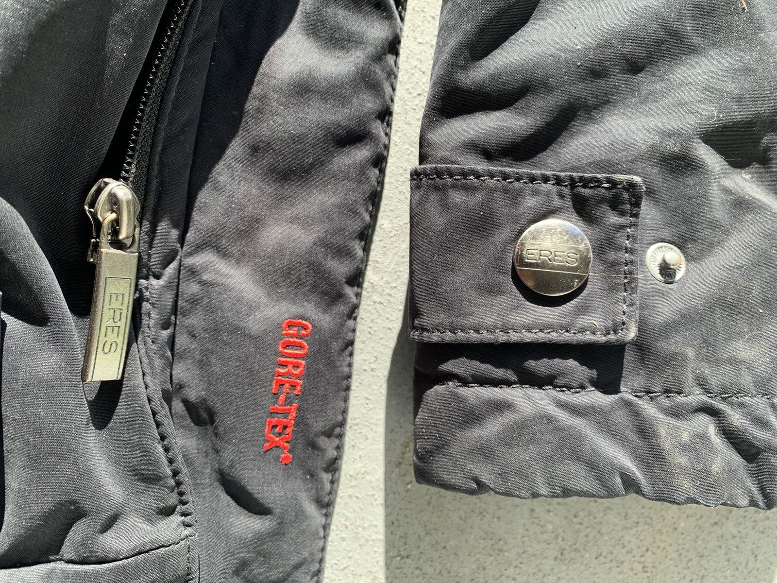 Goretex × Vintage Gore-Tex X Eres EXTREMELY RARE black weatherproof jacket Size US L / EU 52-54 / 3 - 5 Thumbnail
