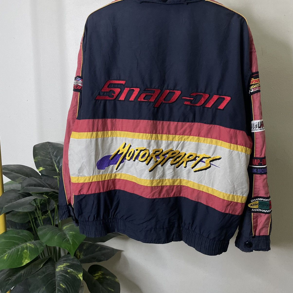 Vintage Vintage 90s Snap-on Racing Mechanic Jacket Size US XL / EU 56 / 4 - 7 Thumbnail