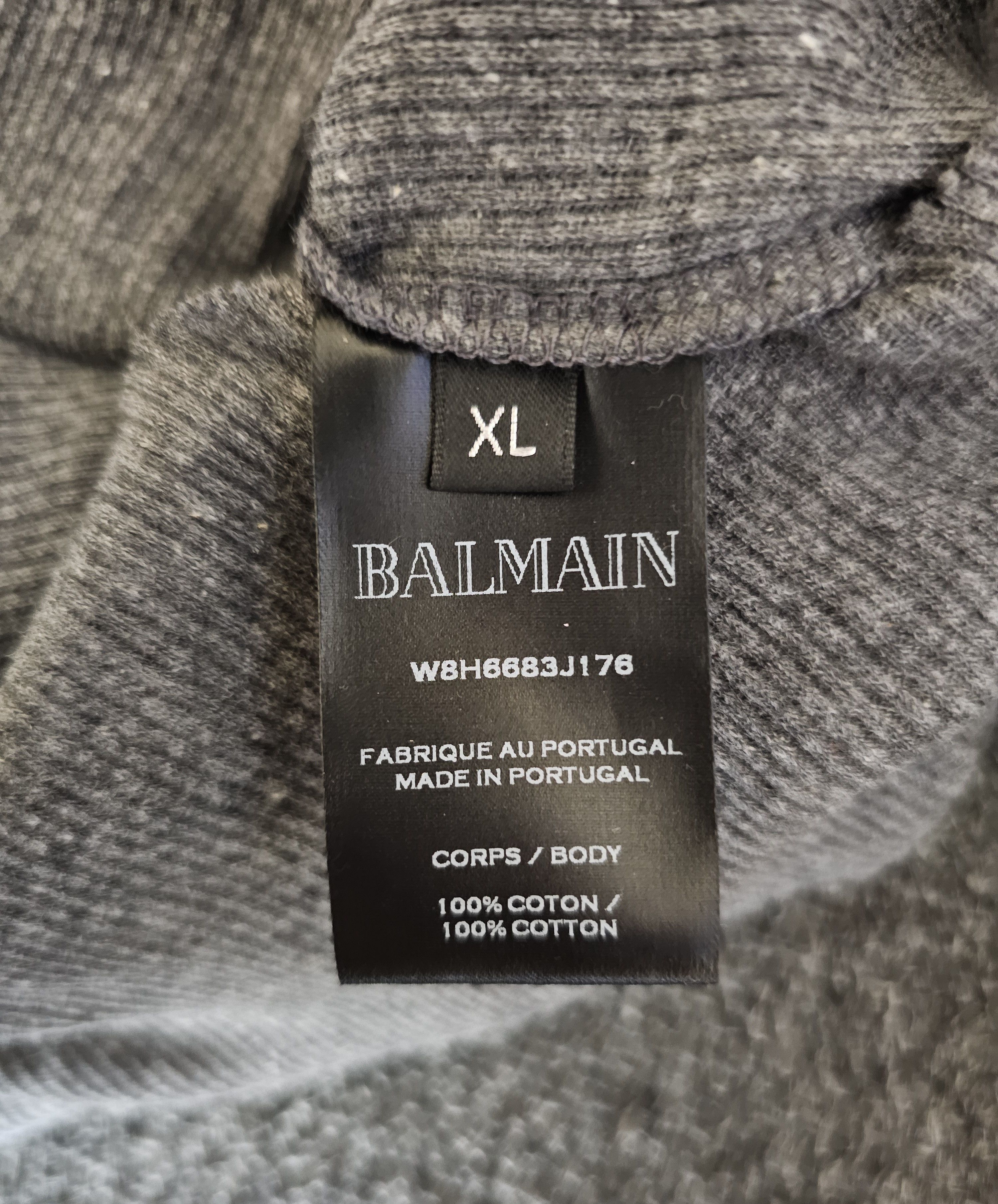 Balmain Balmain unisex Turtleneck Long Sweaters size XL like L Size US XL / EU 56 / 4 - 6 Thumbnail