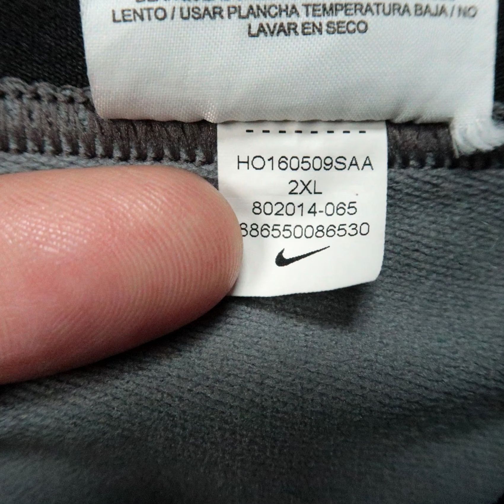 Nike Nike Pants Men 2XL Gray Performance Athletic Pro Hyperwarm Compression Track Pants Size US 39 - 5 Thumbnail