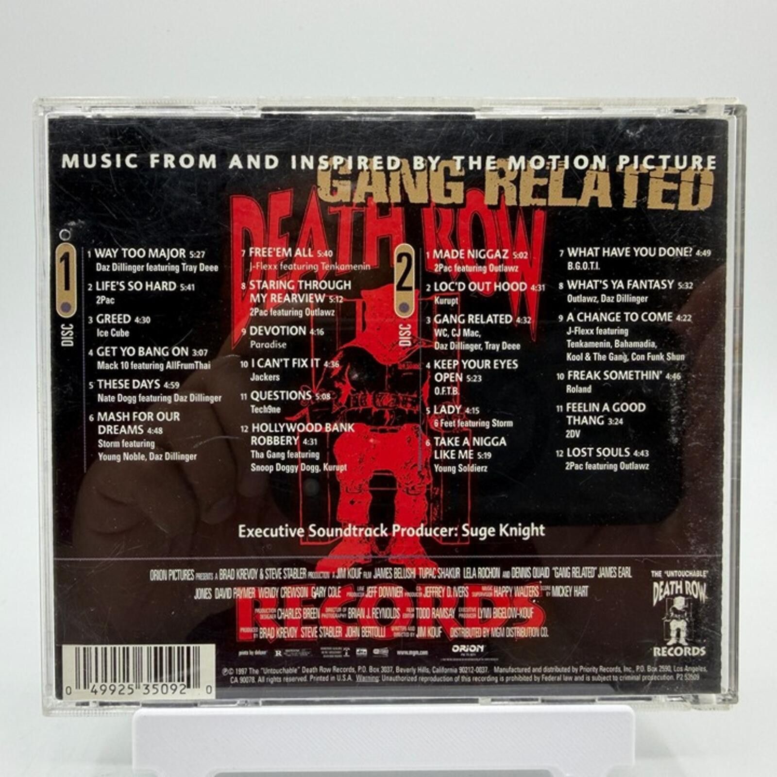 Other Various Artists - Gang Related The Soundtrack (2002) Size ONE SIZE - 2 Thumbnail