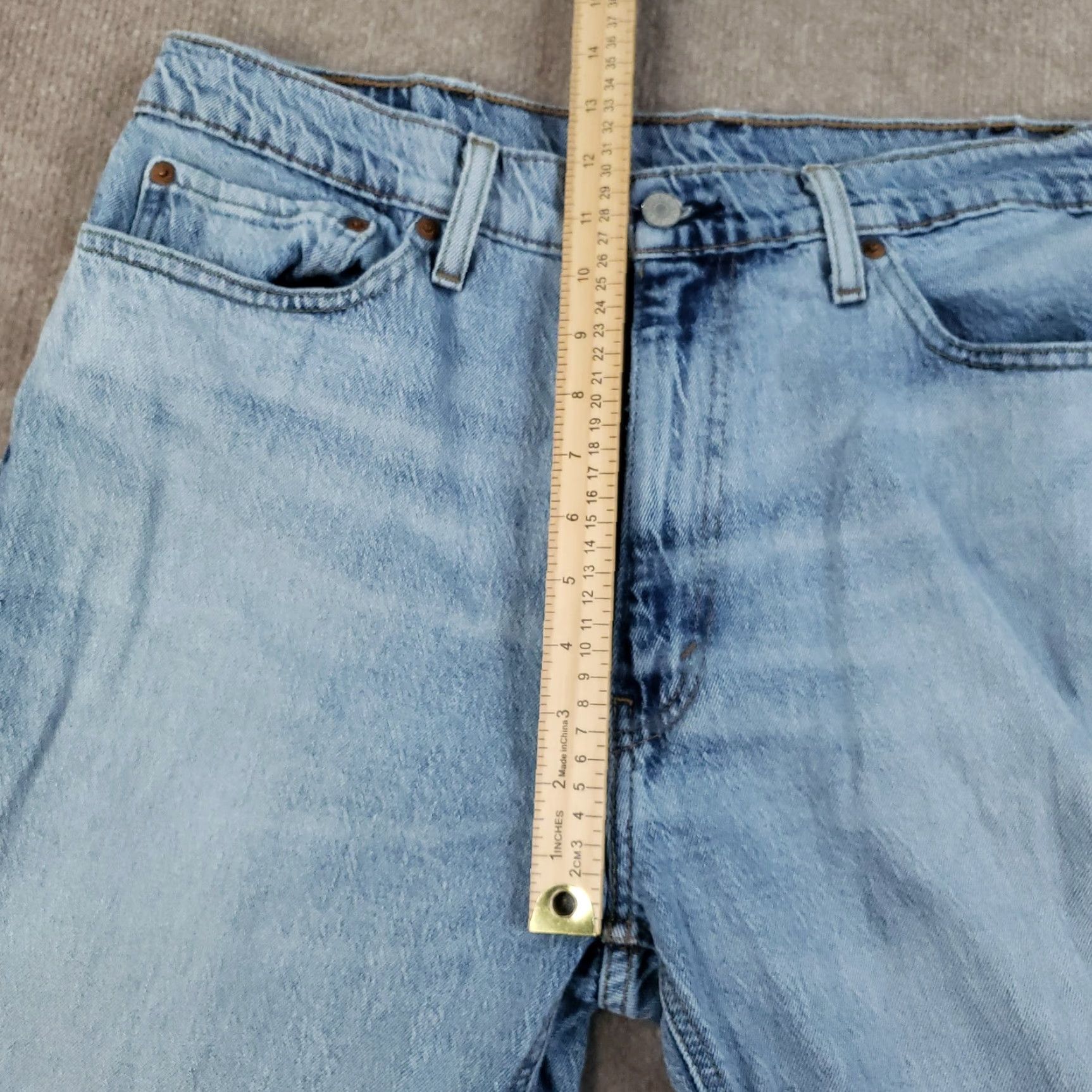 Levi's Levi's 541 Jeans Men 36x30 Blue Denim Stretch Athletic Cut Casual Regular Size US 36 / EU 52 - 7 Thumbnail