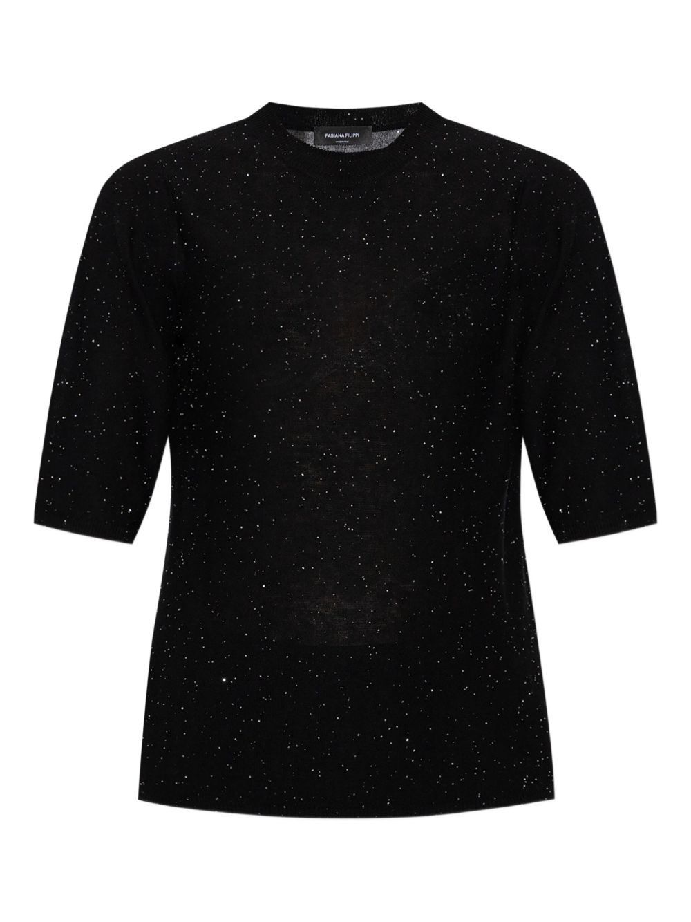 WOOL CREWNECK TOP
