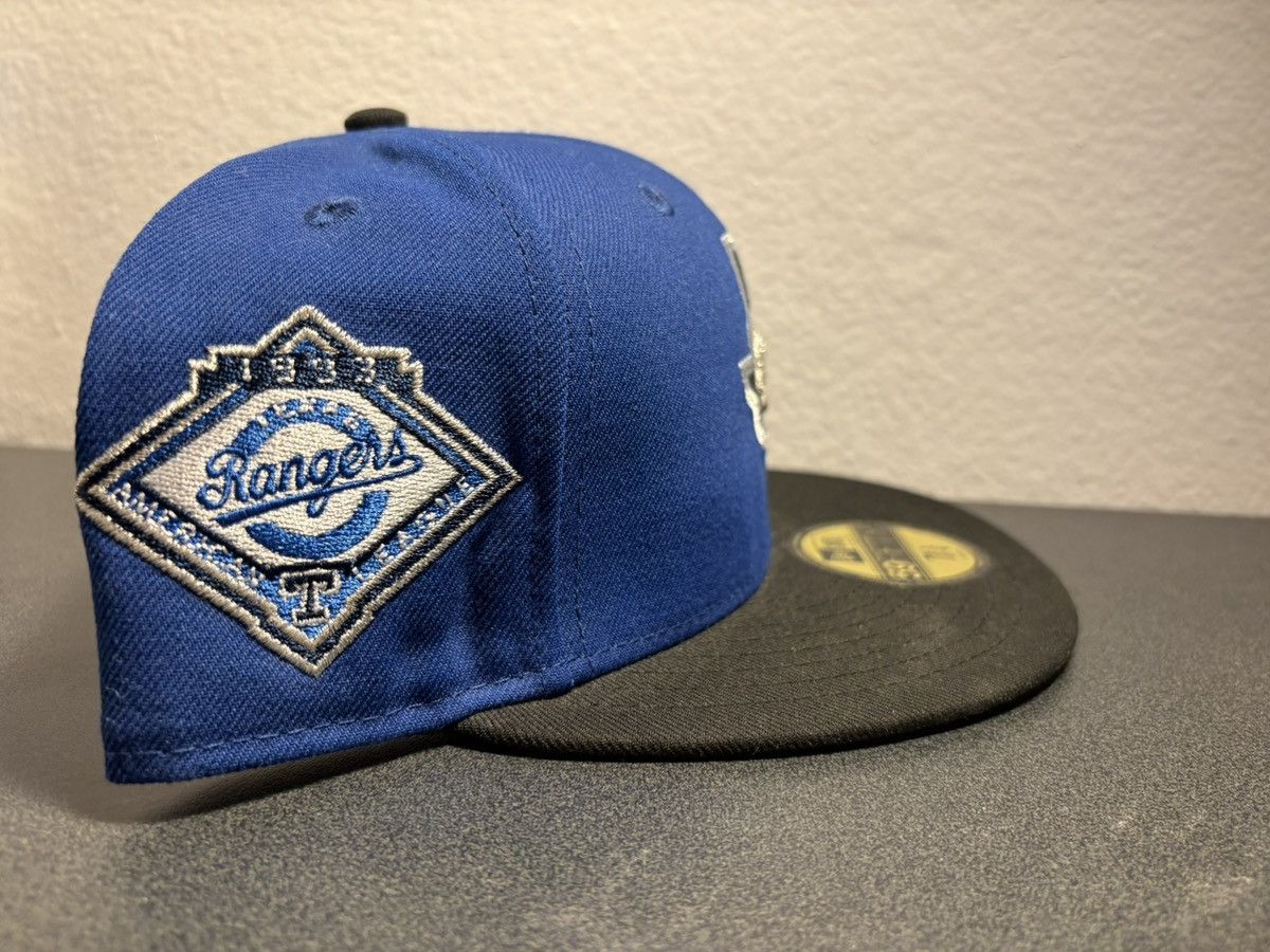 Hat Club × MLB × New Era Hat Club Texas Rangers 1993 Side Patch Fall Collection Hat Size ONE SIZE - 2 Thumbnail
