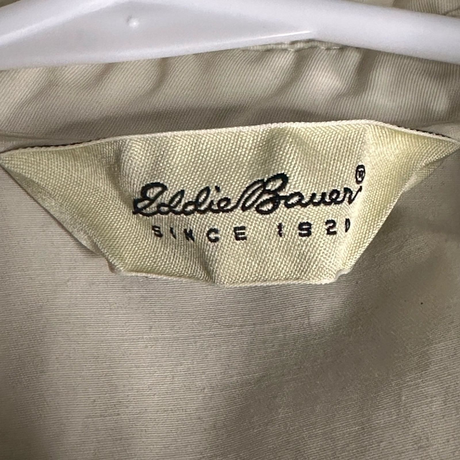 Eddie Bauer Vintage Eddie Bauer Rain Trench Jacket In Oatmeal Size M / US 6-8 / IT 42-44 - 3 Thumbnail