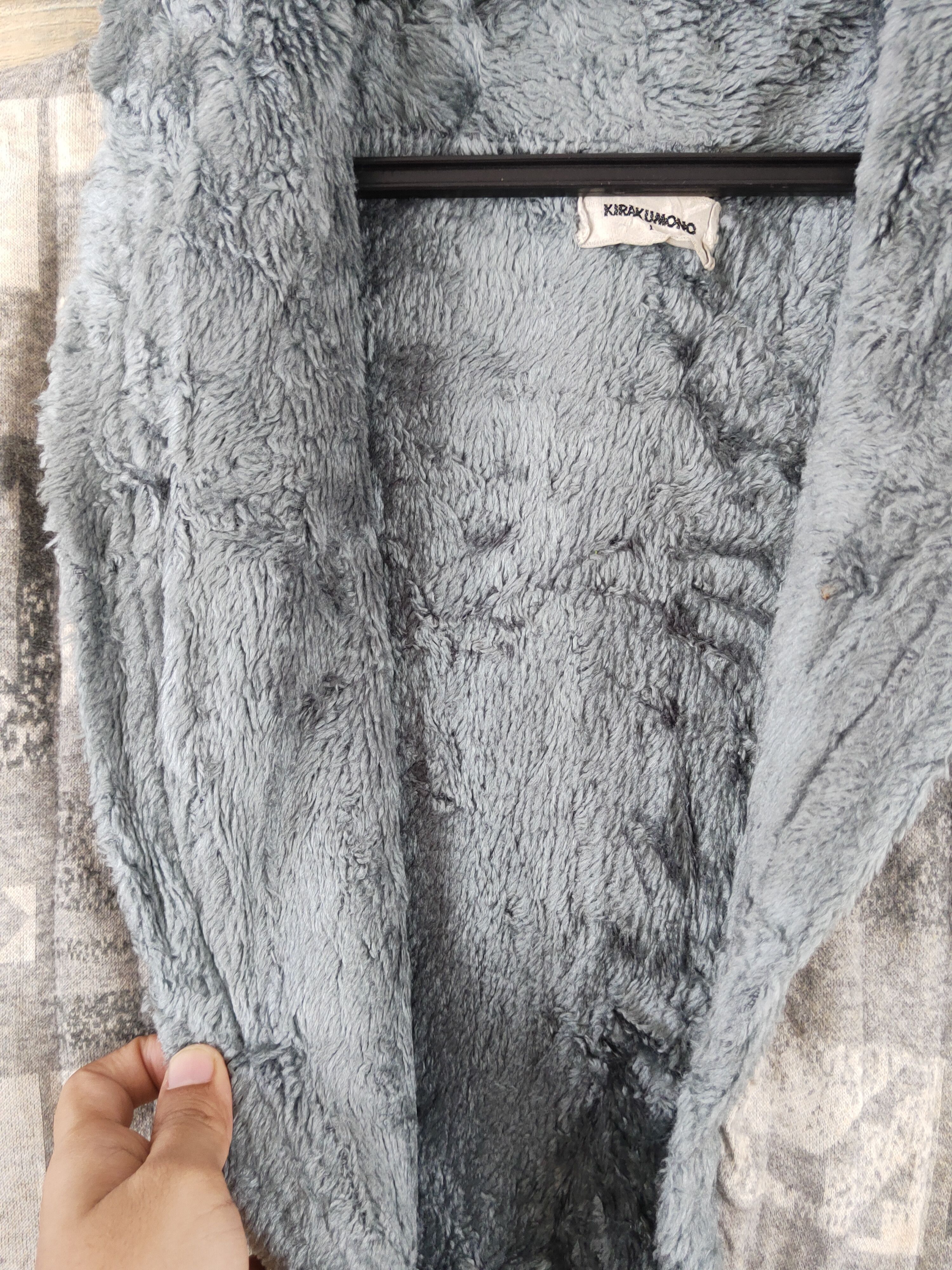 Japanese Brand × Vintage Vintage & Rare by Kirakumono Gray Vests Size US L / EU 52-54 / 3 - 2 Thumbnail