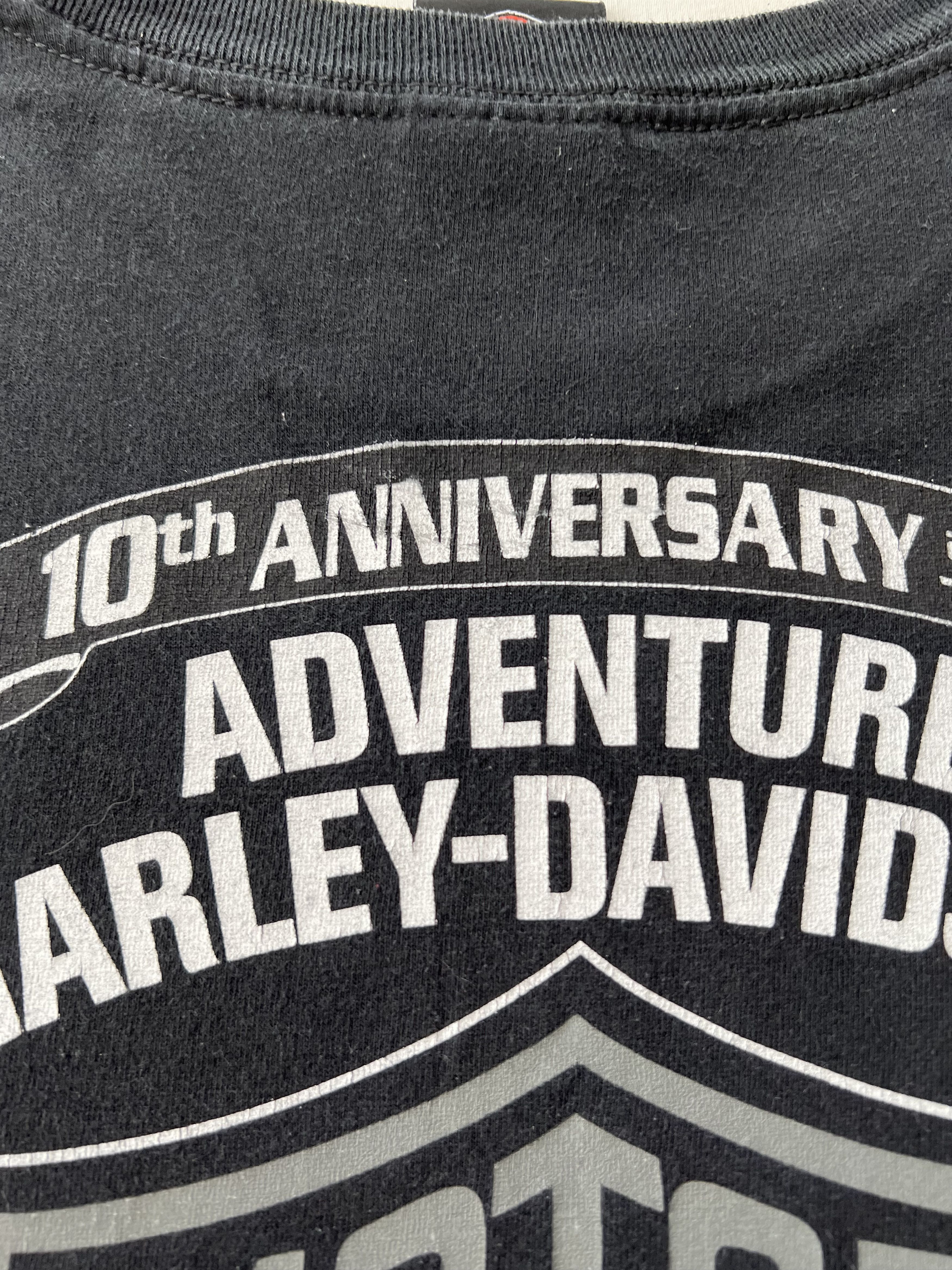 Harley Davidson Vintage 2013 Harley Davidson Sexy Girl Ohio Black T-shirt Size US XL / EU 56 / 4 - 14 Thumbnail