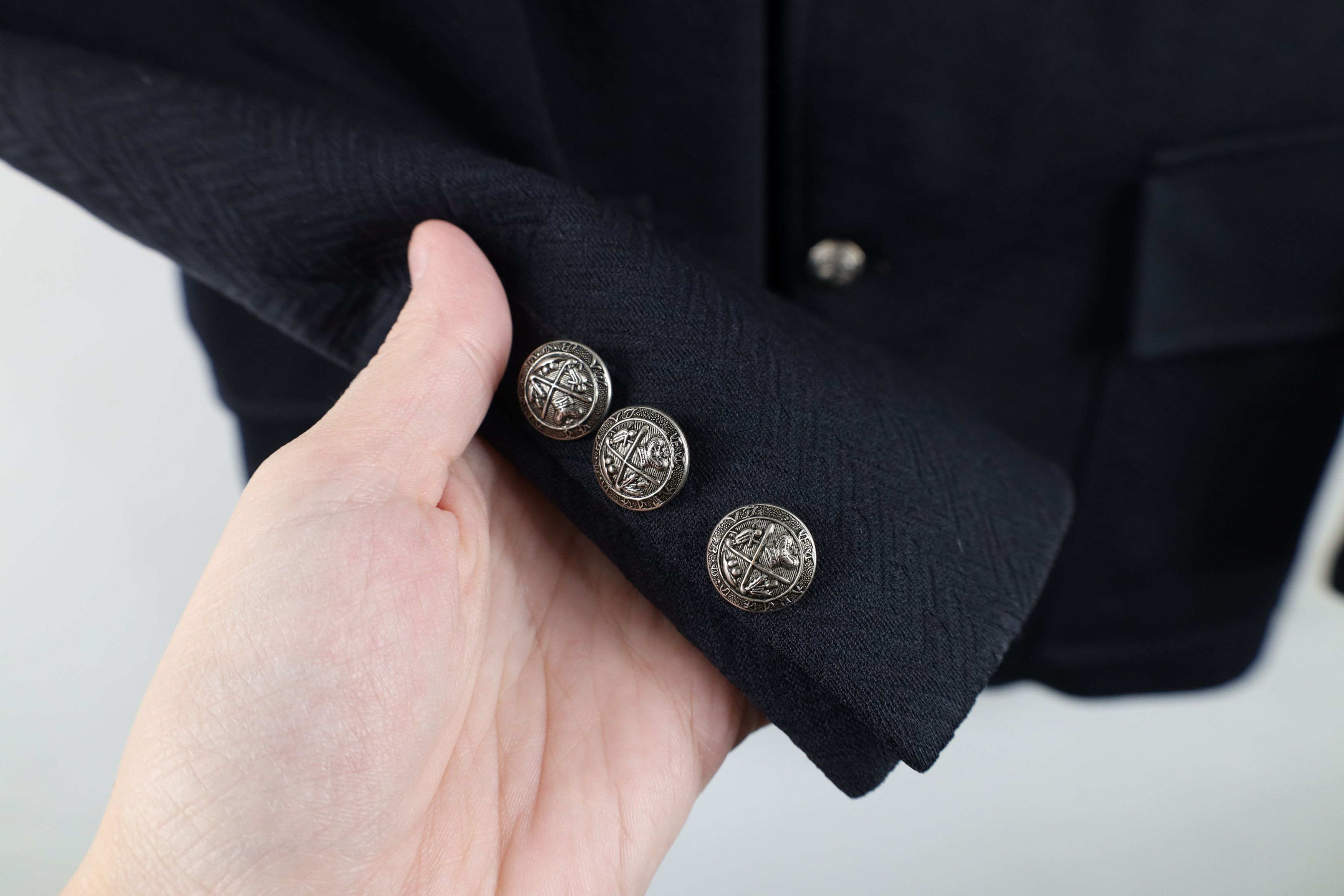 Vintage Vintage 60s 70s Streetwear Herringbone Blazer Jacket USA Size US XL / EU 56 / 4 - 5 Thumbnail