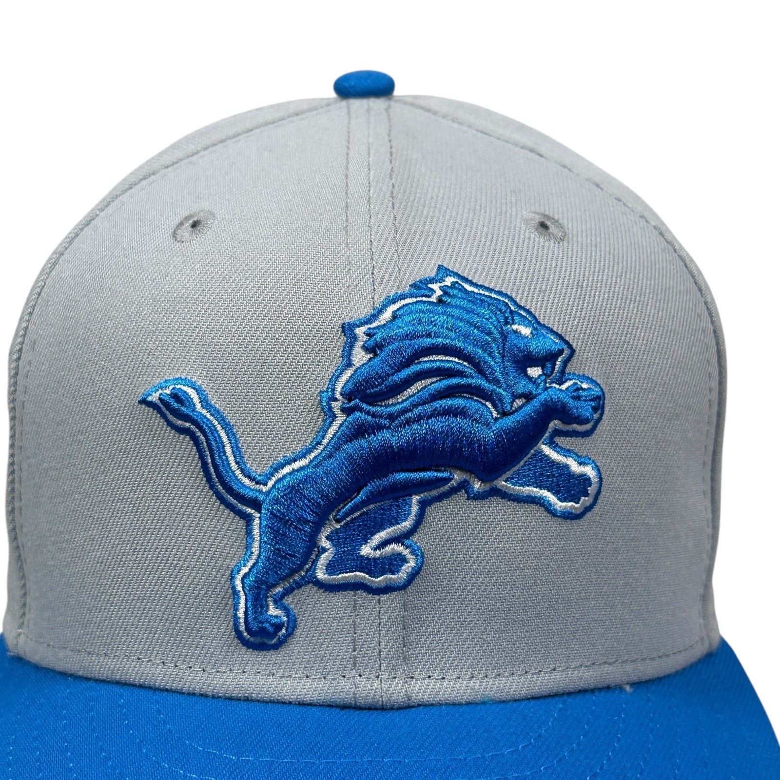 New Era New Era 59FIFTY NFL Scratch Fitted Hat Men’s 7 1/4 Gray Blue Size ONE SIZE - 2 Thumbnail