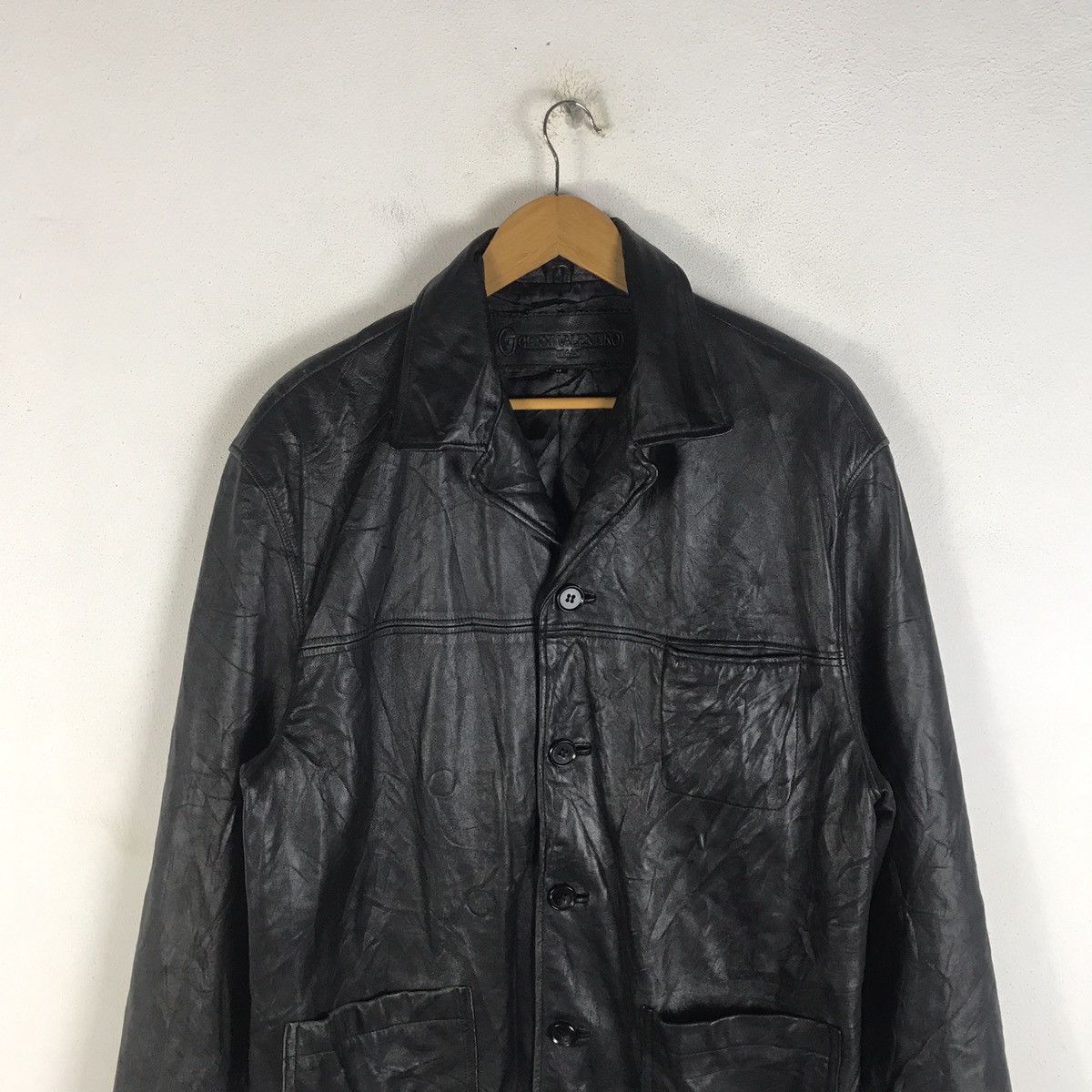 Valentino Gianni Valentino Italy Leather Jacket - Genuine Soft Leather Size US M / EU 48-50 / 2 - 4 Thumbnail