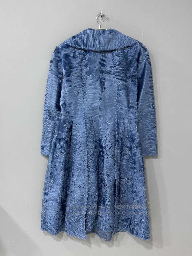Fendi Fendi Swakara fur mixed high-end coat Size S / US 4 / IT 40 - 3 Thumbnail