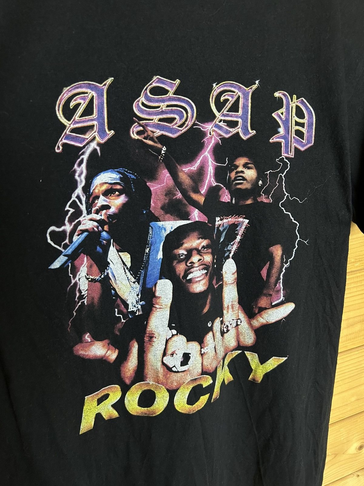 Band Tees ASAP Rocky graphic t shirt Size US M / EU 48-50 / 2 - 3 Thumbnail