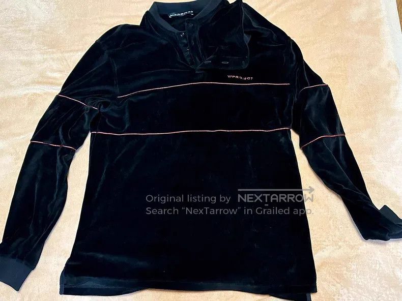Y/Project Y/PROJECT Size S Velvet sweater Size US S / EU 44-46 / 1 - 4 Thumbnail
