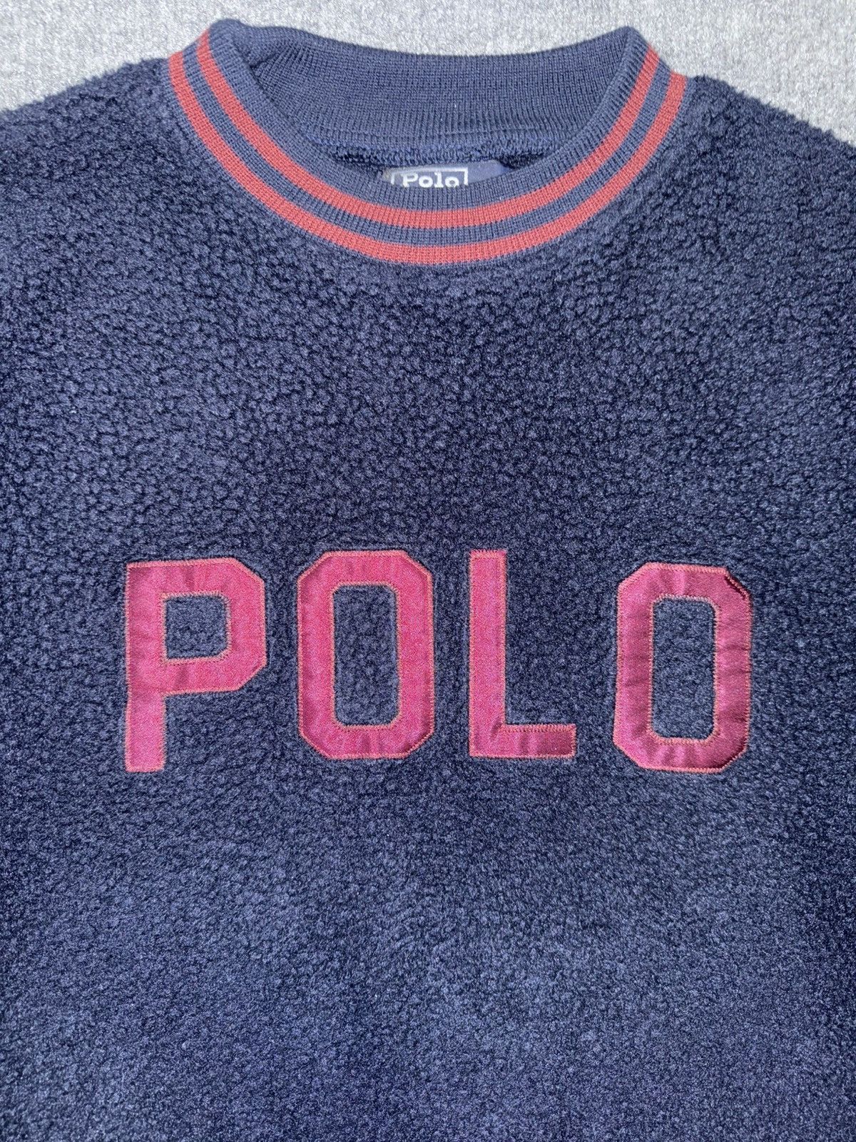 Polo Ralph Lauren Vintage Polo Ralph Lauren Fleece Crewneck Sweatshirt Size US L / EU 52-54 / 3 - 2 Thumbnail