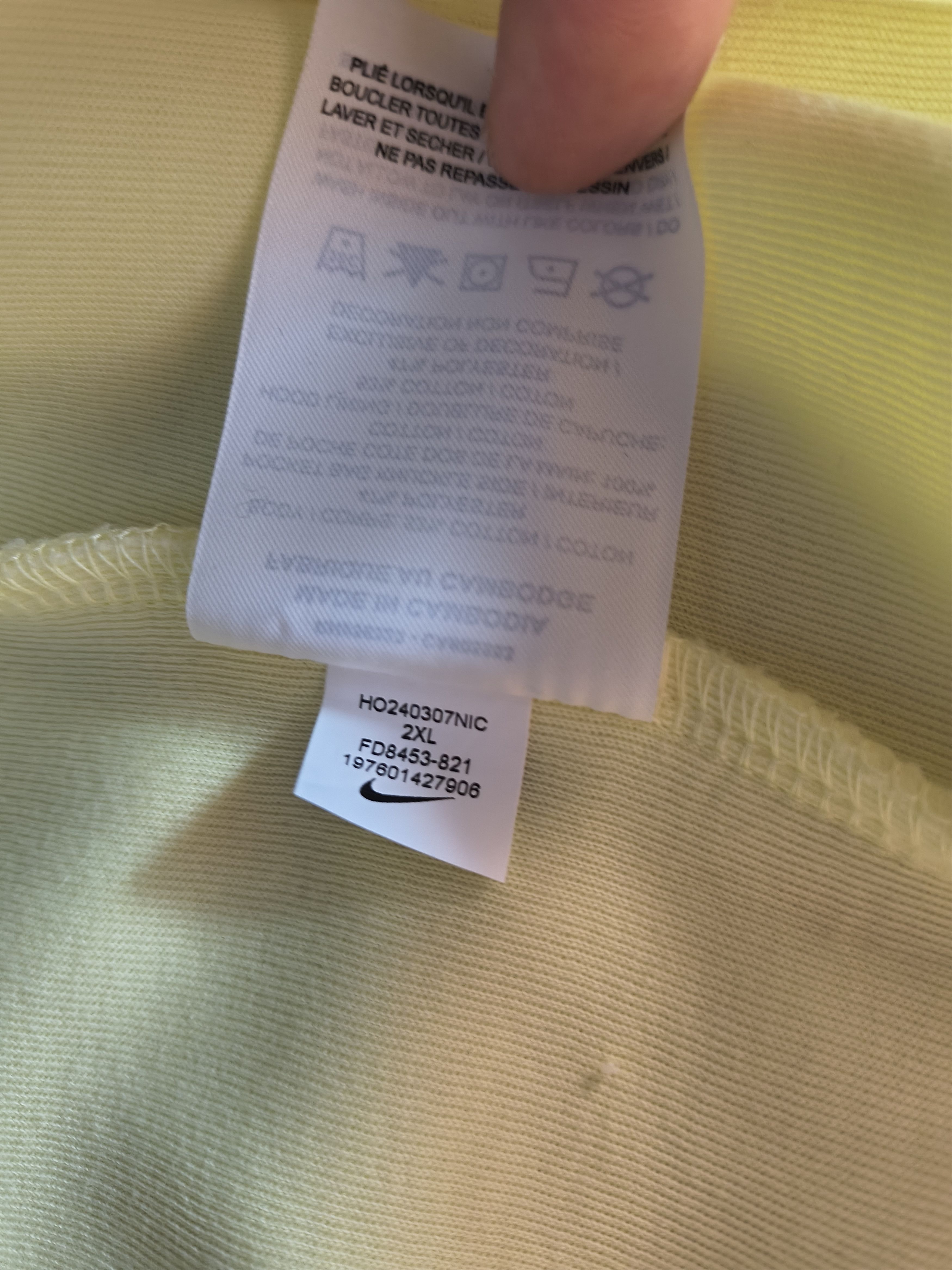 NOCTA Nike nocta yellow zip up Size US XL / EU 56 / 4 - 5 Thumbnail