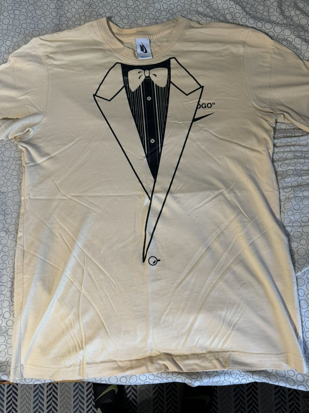 Nike × Off-White Nike x Off White Logo Tee Size US M / EU 48-50 / 2 - 1 Thumbnail