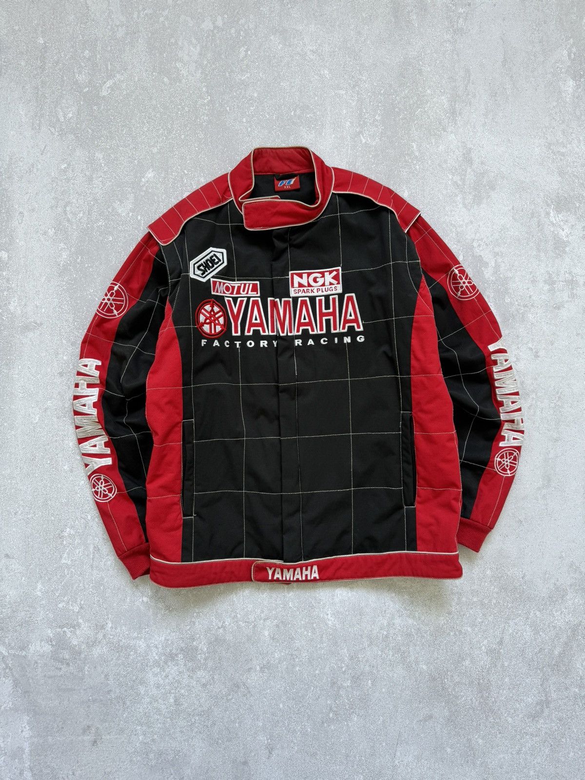 Yamaha Racing Vintage Jacket Bomber Formula Motul Size XL
