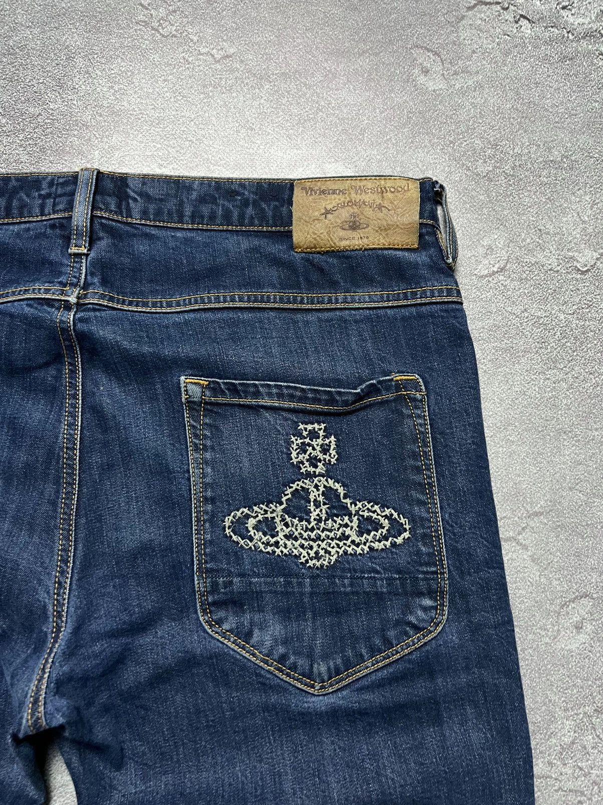 Vivienne Westwood Vintage Vivienne Westwood Jeans Big Logo Anglomania Orb Satu Size US 34 / EU 50 - 3 Thumbnail