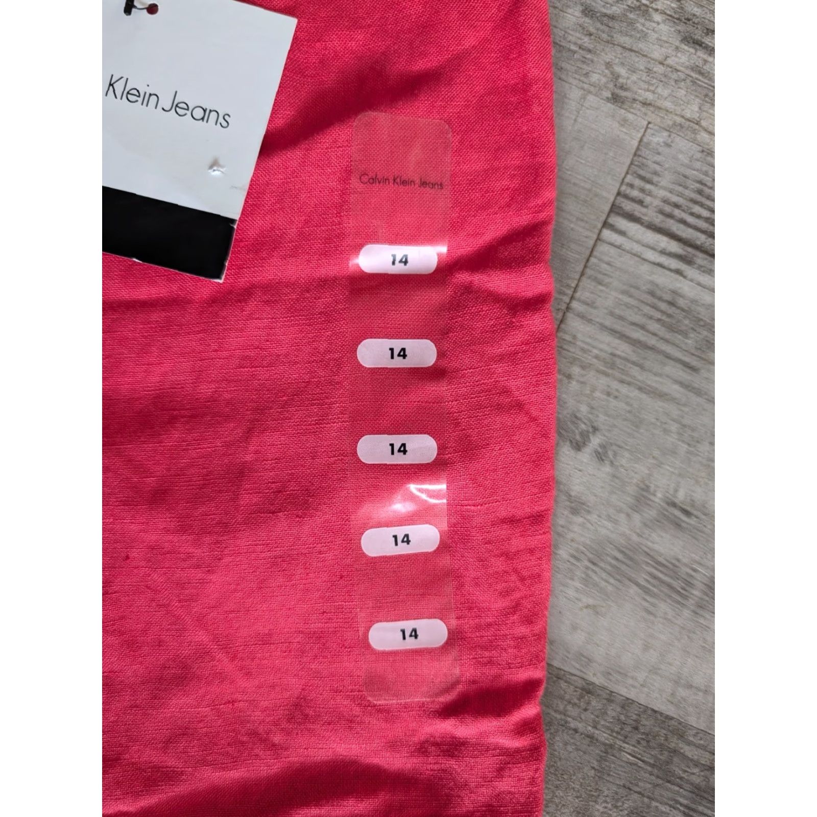 Calvin Klein Calvin Klein Shorts Coral Pink Lightweight Linen Blend Outdoor Chino Sz 14 Women’s NWT Size 36" / US 14 / IT 50 - 2 Thumbnail