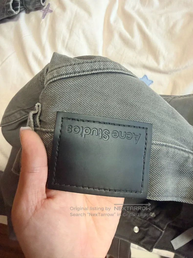 Acne Studios Acne Studios Grey Denim Jeans Size 24" / US 00 / IT 34 - 3 Thumbnail