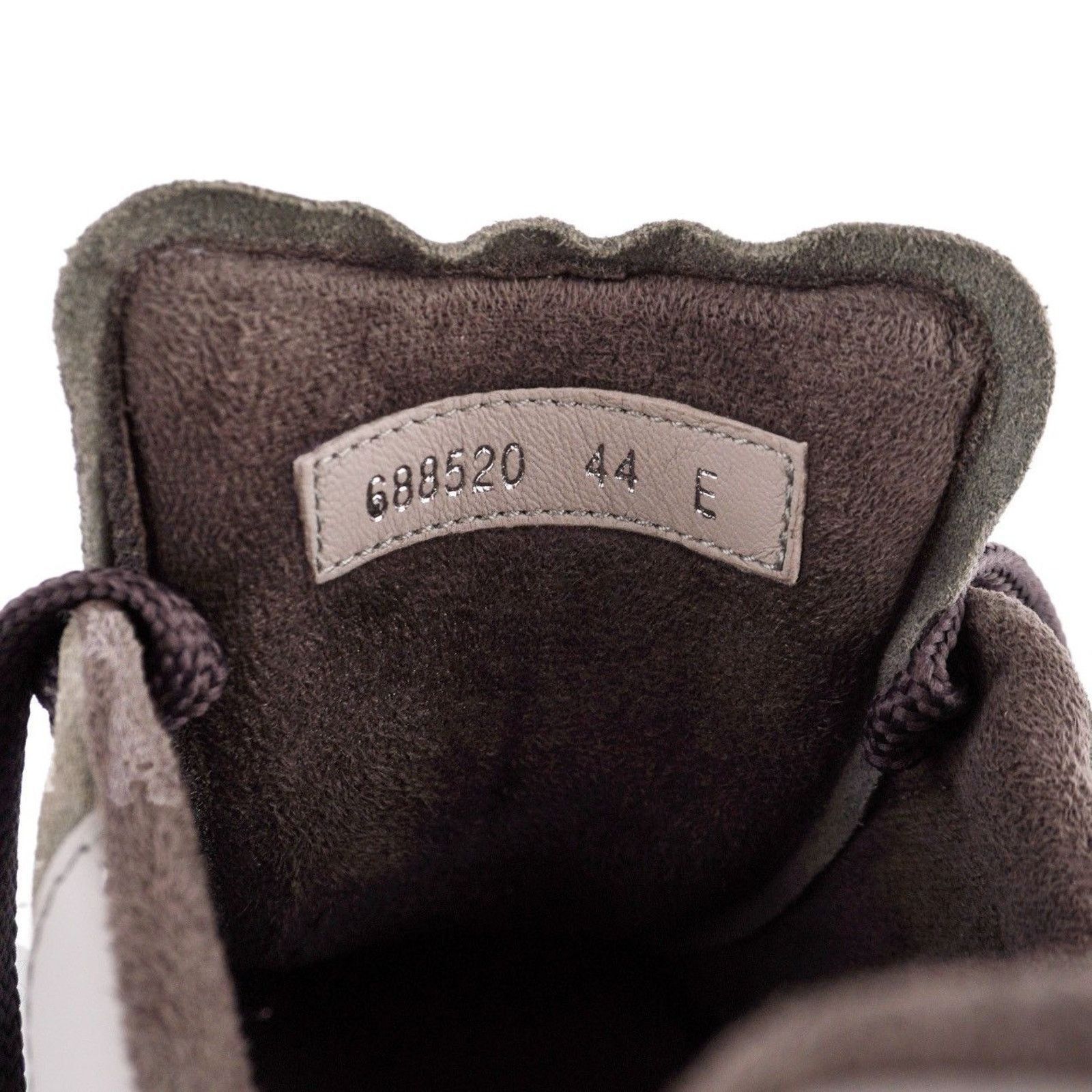 Alexander McQueen Alexander Mcqueen Grey Logo Embossed Oversized Sneakers Size US 11 / EU 44 - 8 Thumbnail