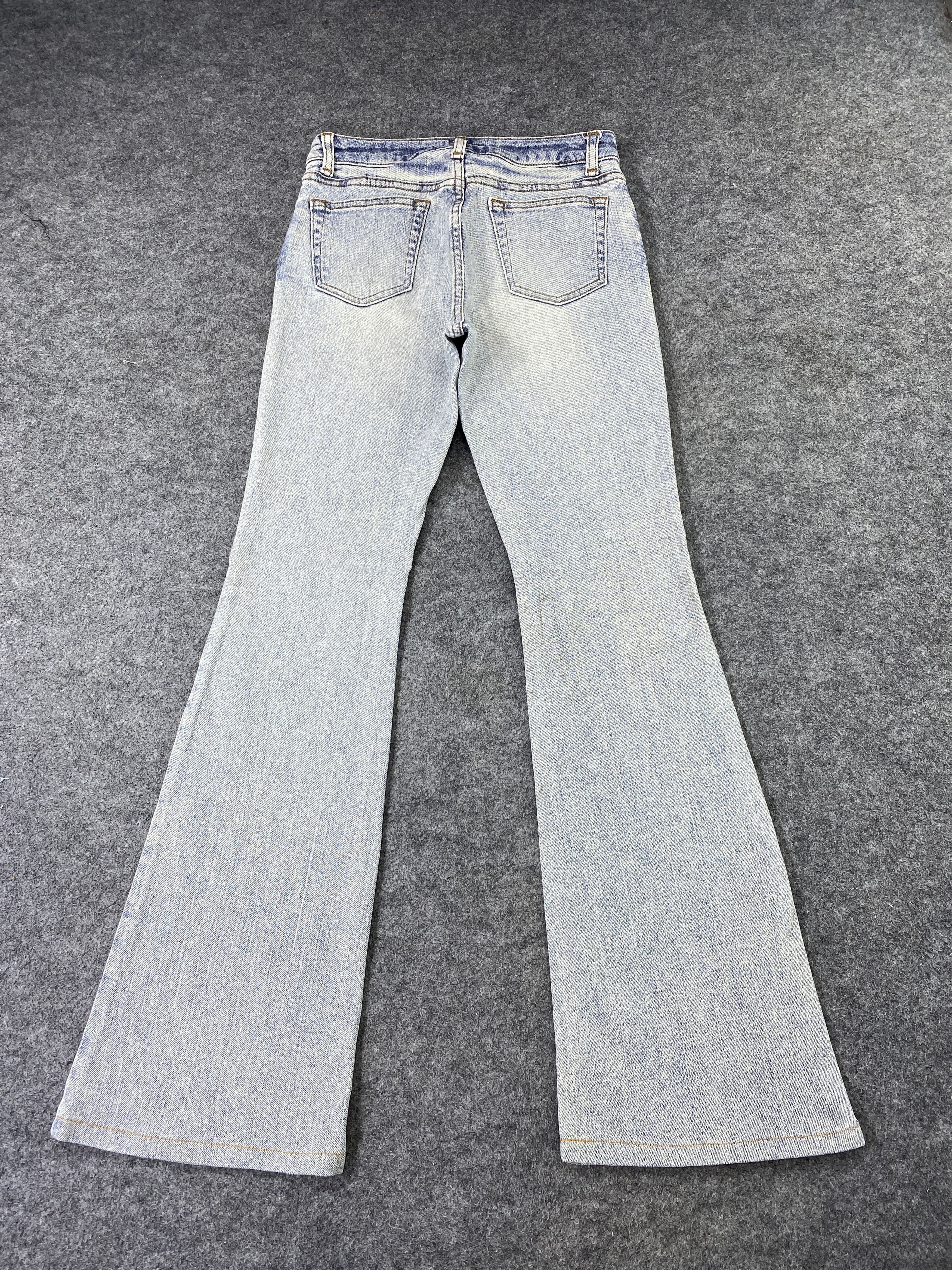 Japanese Brand Brappers Faded Blue Wash bootcut Jeans - J1067 Size 26" / US 2 / IT 38 - 4 Thumbnail