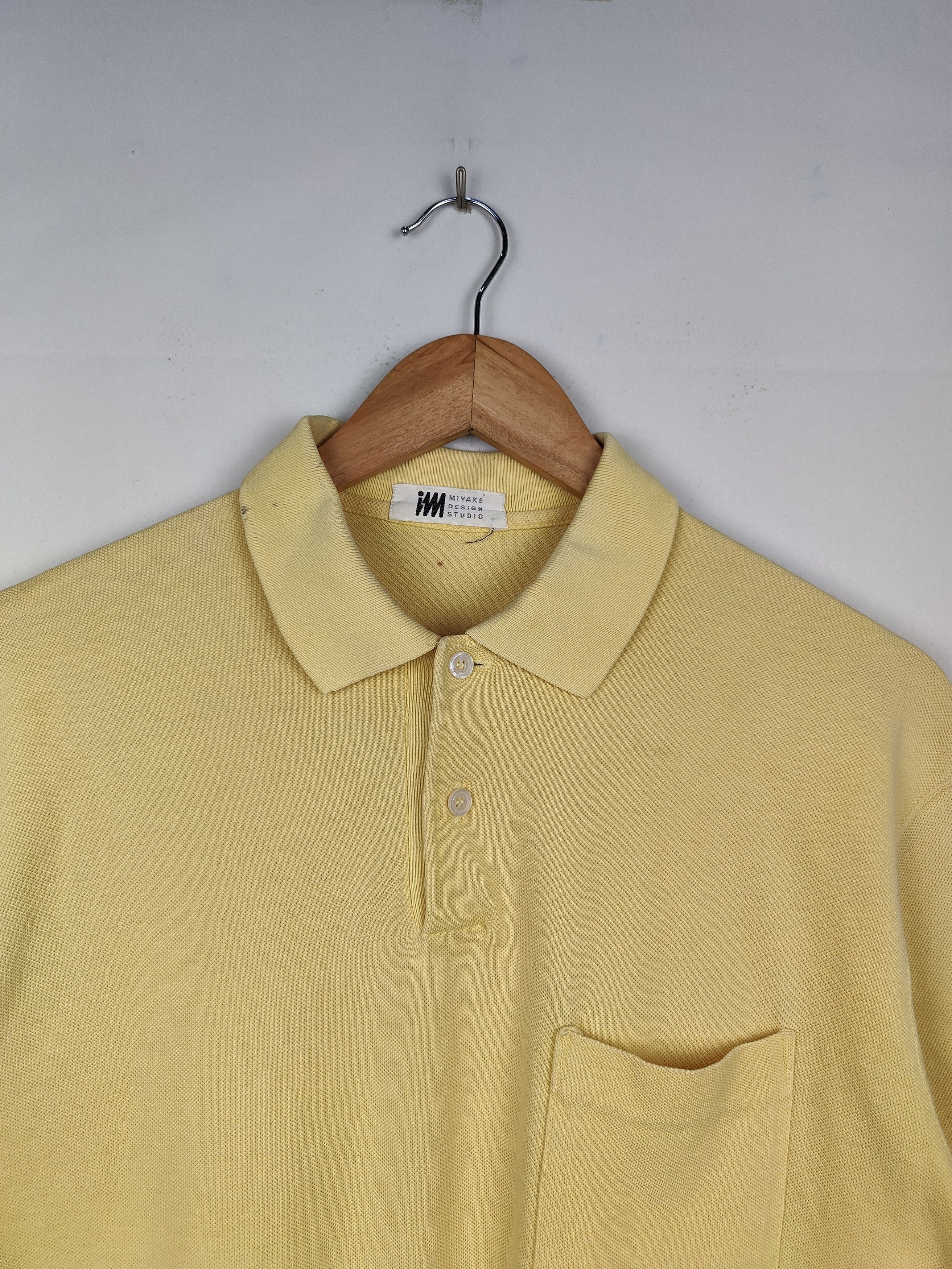 Issey Miyake × Japanese Brand Issey Miyake Design Studio Polo Shirt Size US M / EU 48-50 / 2 - 2 Thumbnail