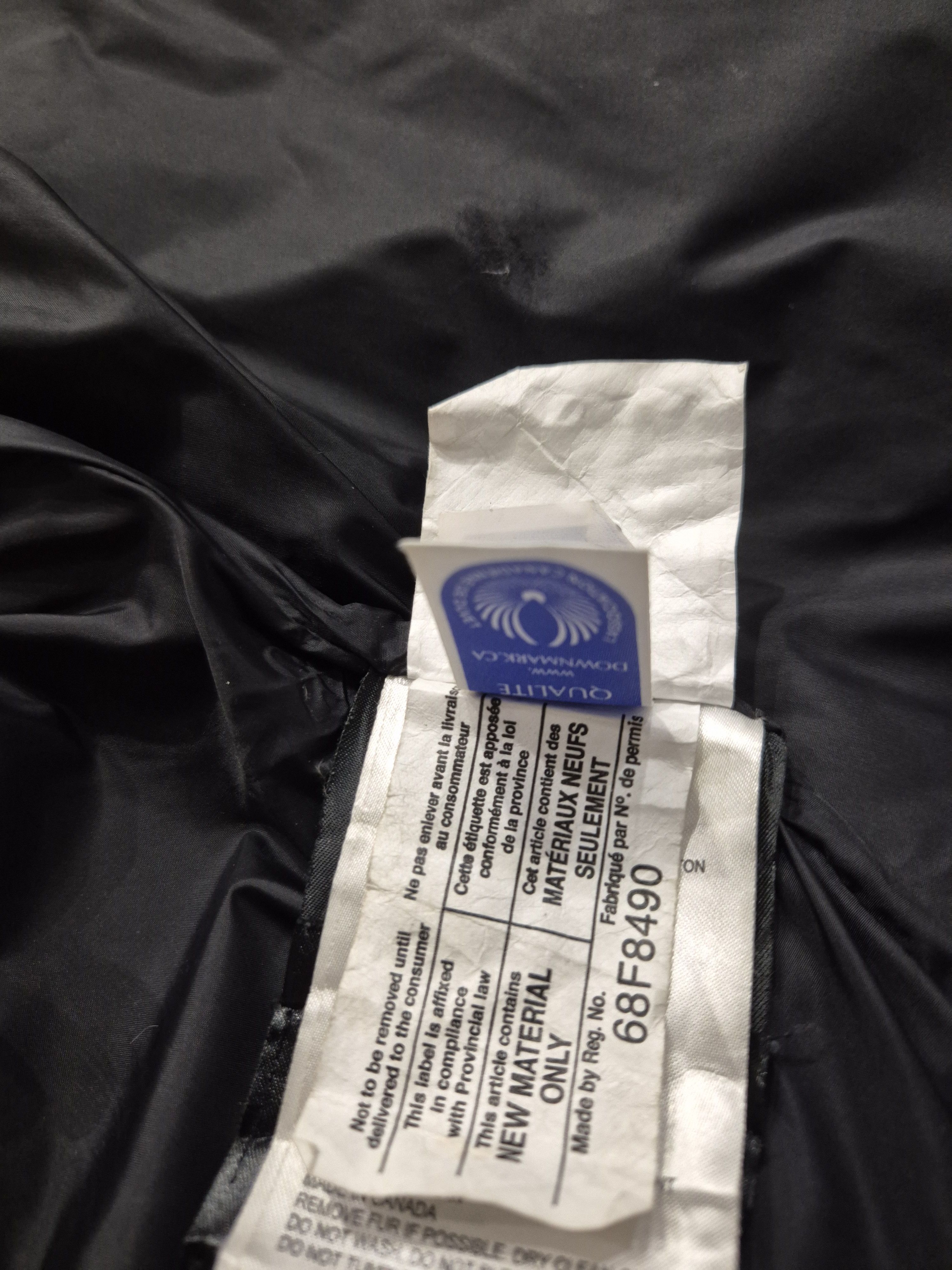 Canada Goose Canada Goose Womens Parka Jacket Navy Fur Hood XS 3804L Size XS / US 0-2 / IT 36-38 - 10 Thumbnail
