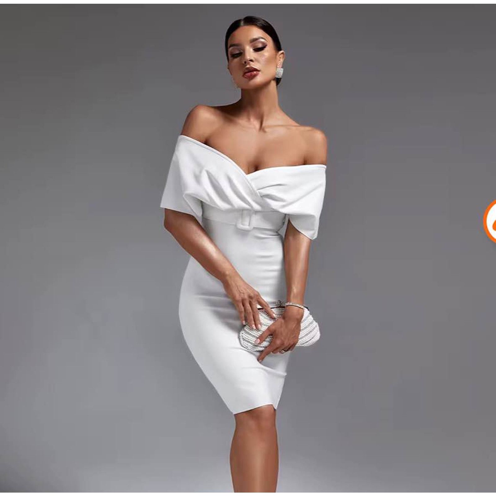 Other New White midi dress size XS Size XS / US 0-2 / IT 36-38 - 3 Thumbnail