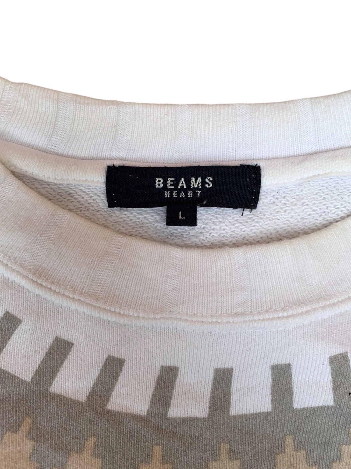 Beams Japan × Designer × Japanese Brand Beams heart oversize sweatshirt Size US M / EU 48-50 / 2 - 8 Thumbnail