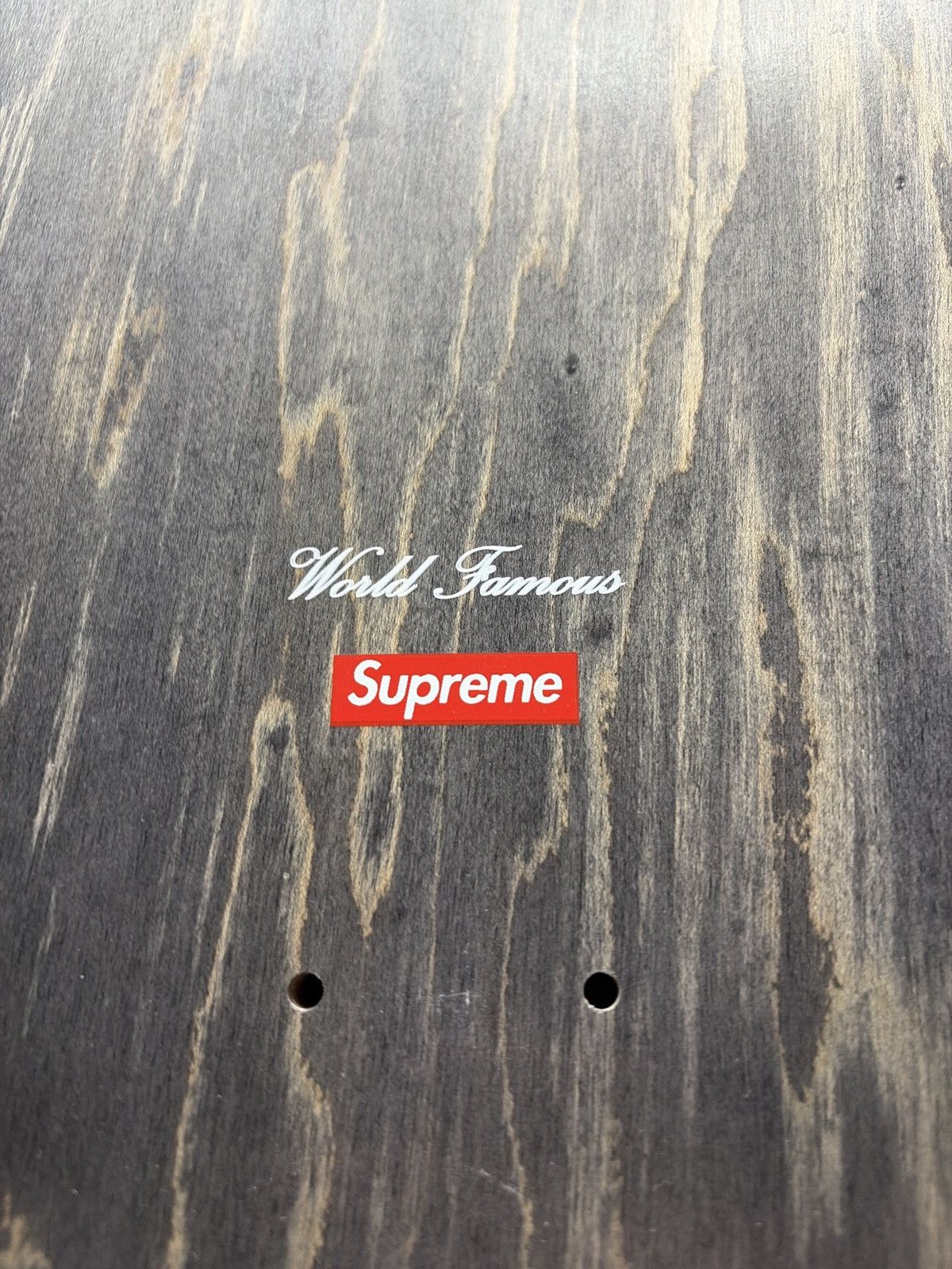 Supreme Supreme Fat Tip Skateboard Deck Brown Pink Size ONE SIZE - 5 Thumbnail
