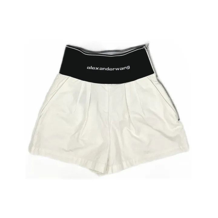 Alexander Wang Alexander Wang Color-Block Logo Summer Shorts - Size 23" - 1 Thumbnail