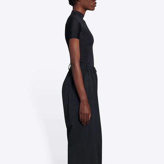 Balenciaga o1mt1gz0924 Sporty B Top in Black Size XS / US 0-2 / IT 36-38 - 6 Thumbnail
