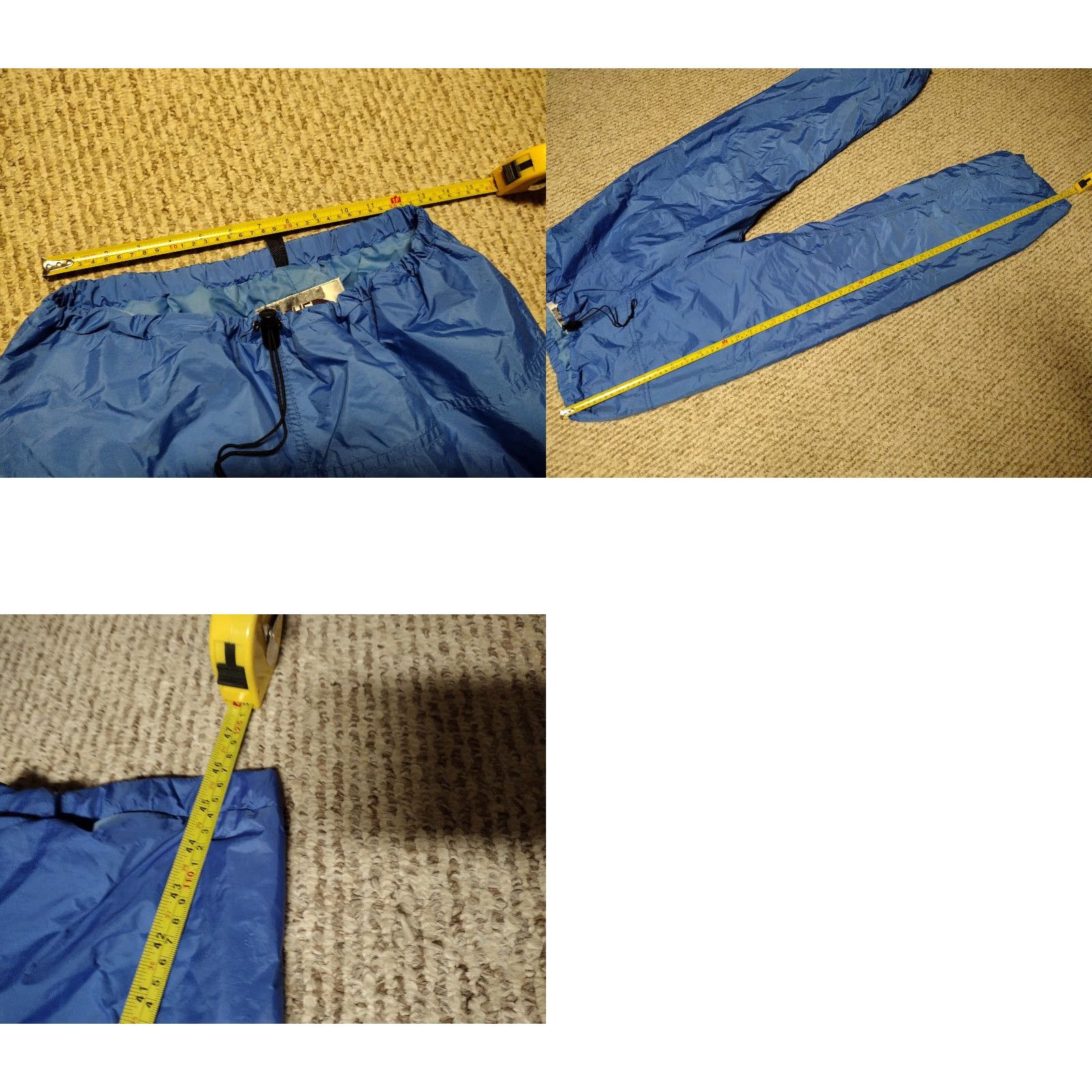 The North Face VINTAGE The North Face Gore-Tex Mountain Suit Jacket Pants XL Blue Waterproof 80s Mens Hooded Hiking Size 46R - 9 Thumbnail