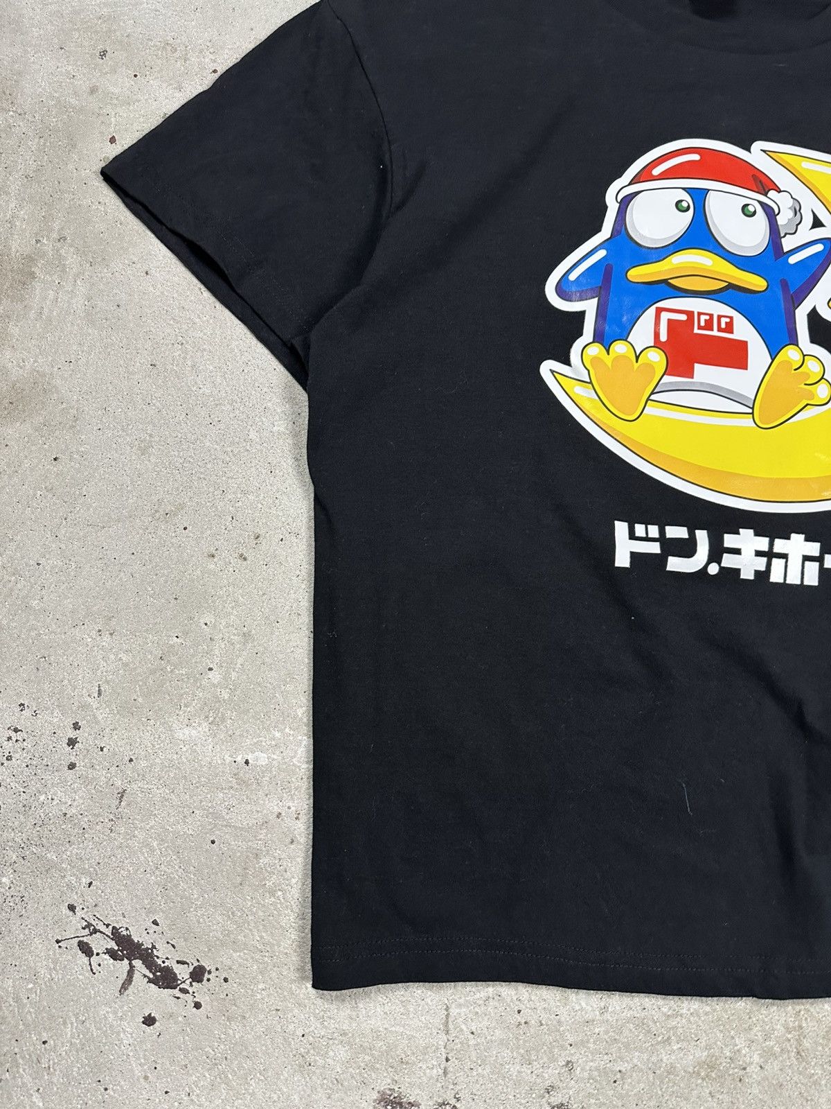 Japanese Brand Don Quijote Donpen Rare Graphic T Shirt Black Tee Size US L / EU 52-54 / 3 - 3 Thumbnail