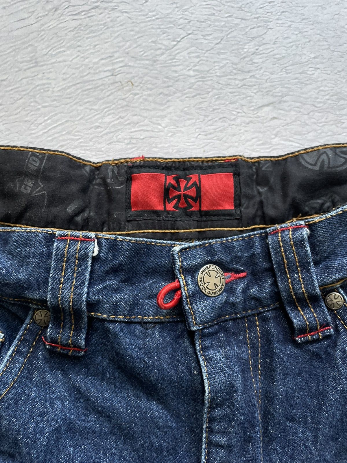 Independent Truck Co. VINTAGE! Independent Truck Company Denim Jeans Logo Size US 34 / EU 50 - 11 Thumbnail