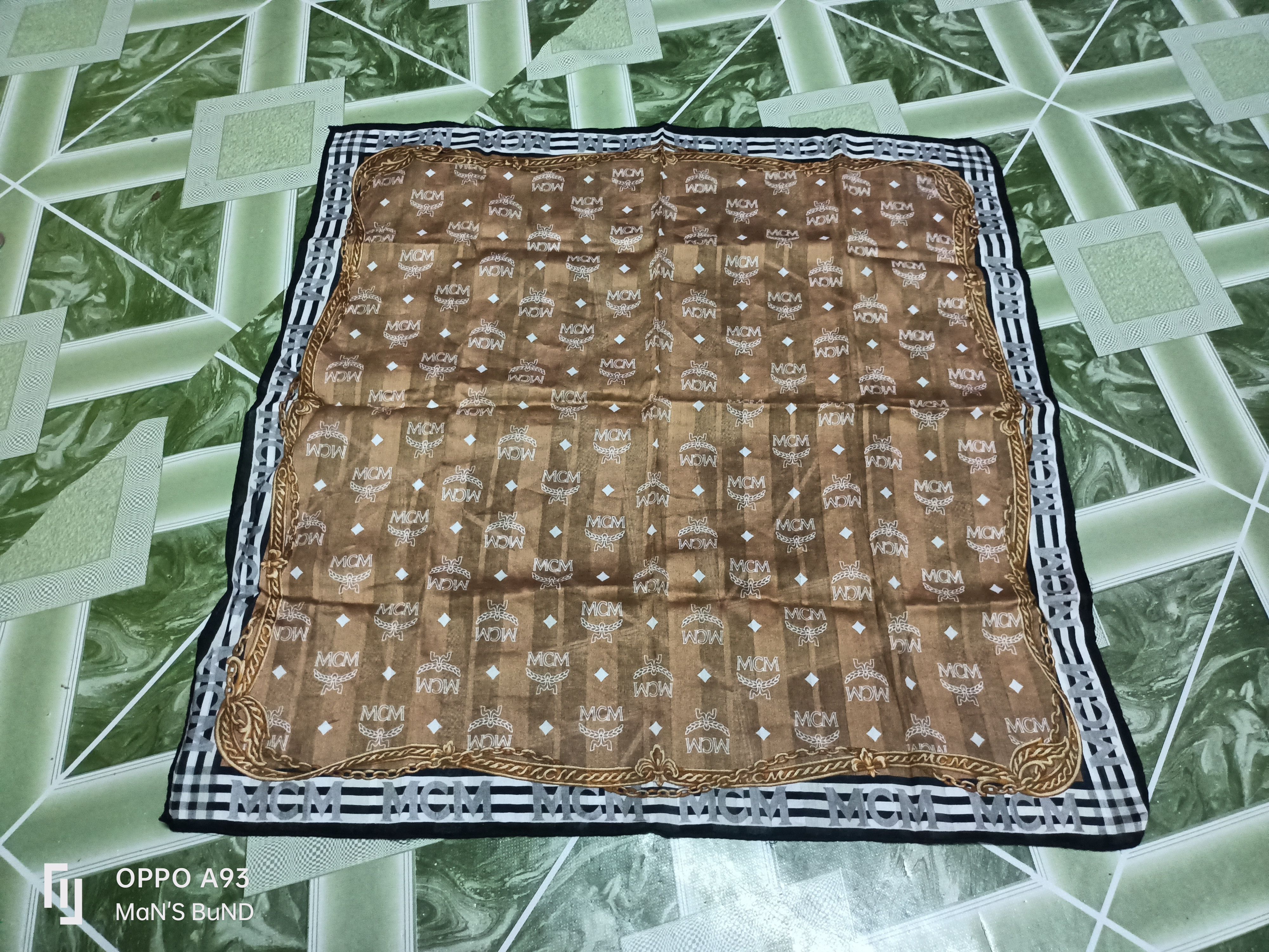 Japanese Brand × Vintage COMBO Handkerchief YSL,MCM 2 PCS,FENDI Size ONE SIZE - 11 Thumbnail