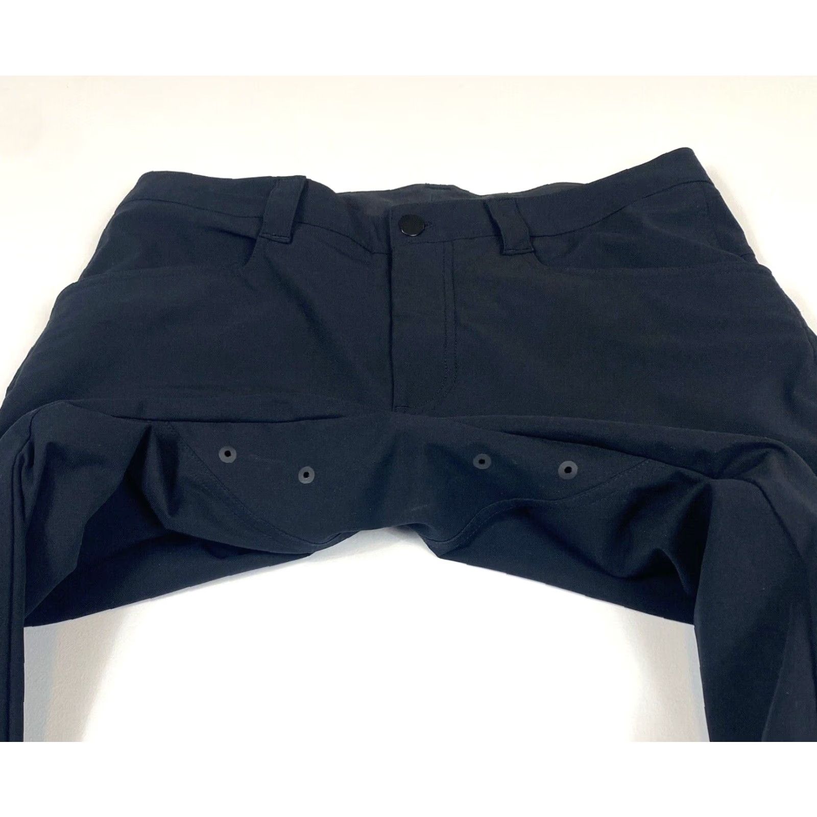 Lululemon Lululemon Men's Chino Pants Black Straight Leg Sz 34x33 Pants City Style Readable Front Flat Size US 34 / EU 50 - 5 Thumbnail