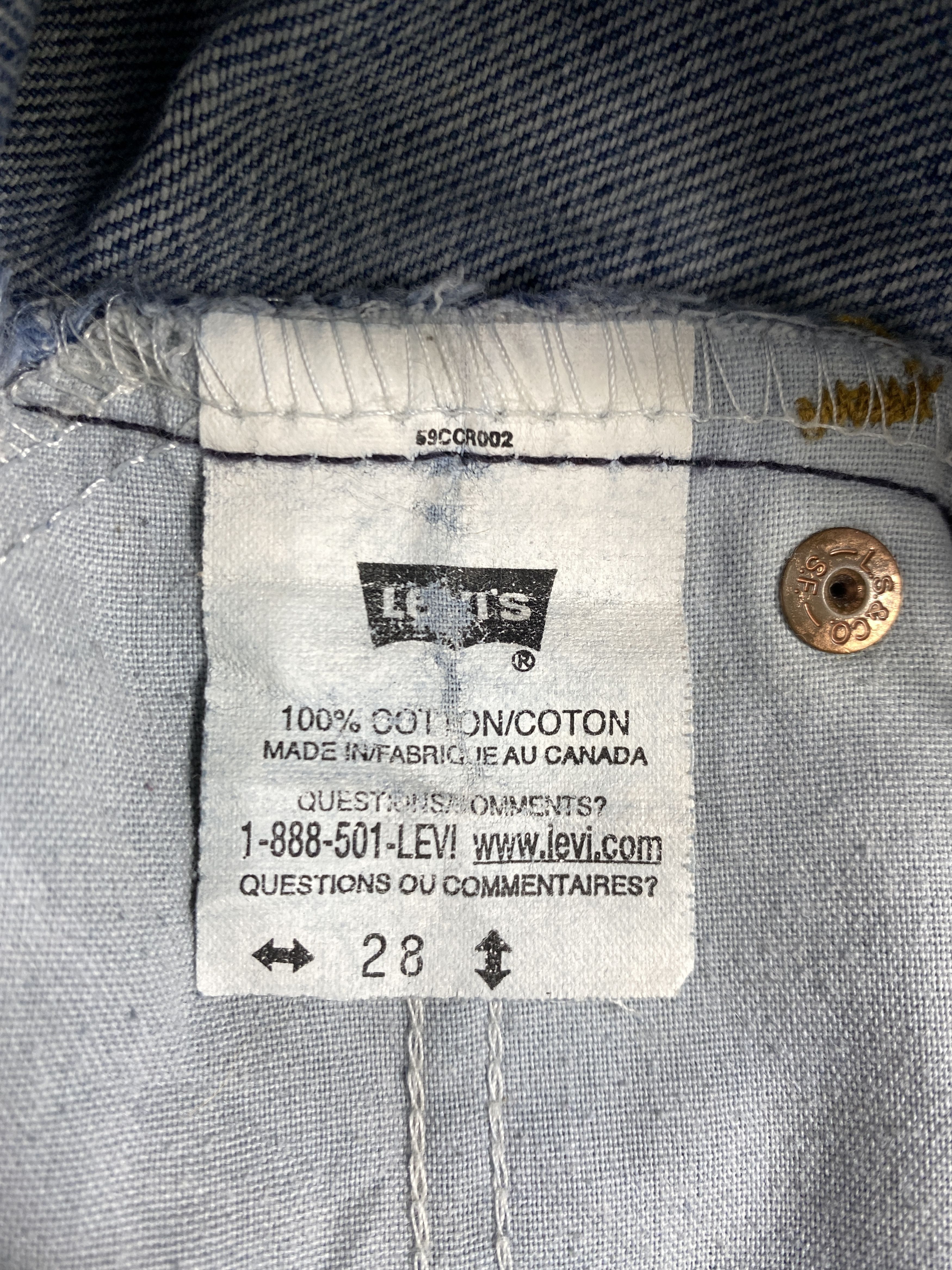 Levi's Vintage Levi's Orange Tab Denim 29x31 -JN331 Size US 29 - 10 Thumbnail