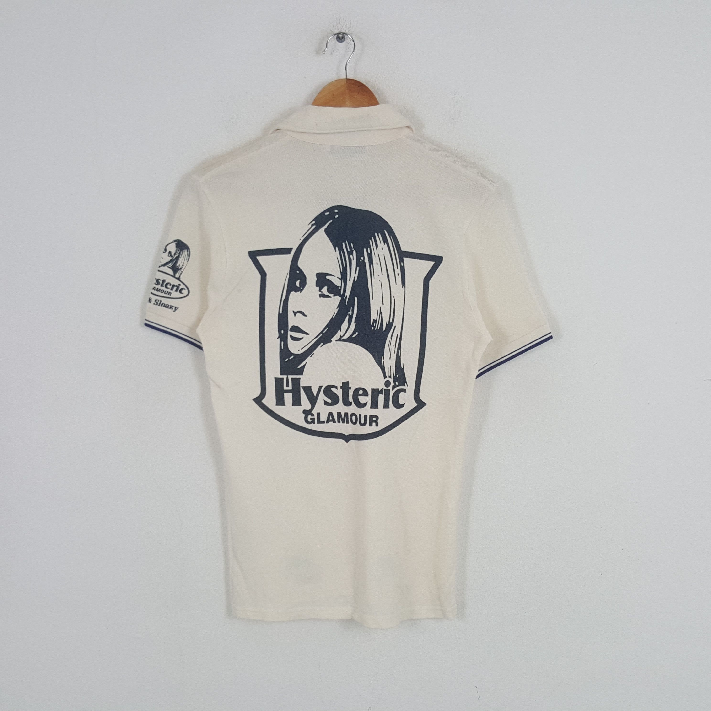 Hysteric Glamour × Japanese Brand × Vintage Vintage Hysteric Glamour Japanese Brand Polos Size US S / EU 44-46 / 1 - 1 Thumbnail